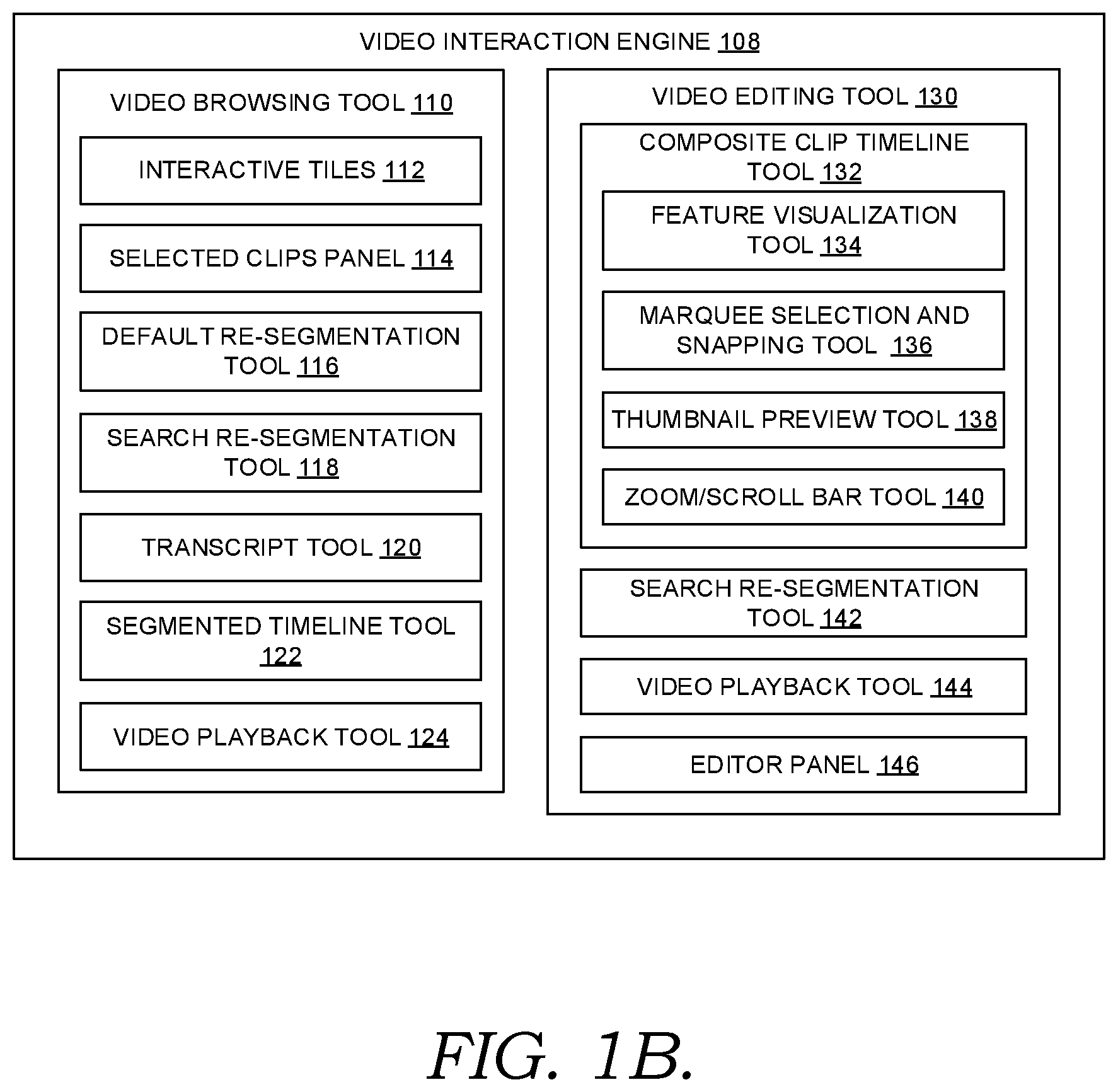 Patent US11810358 Figure 2 – Video search segmentation