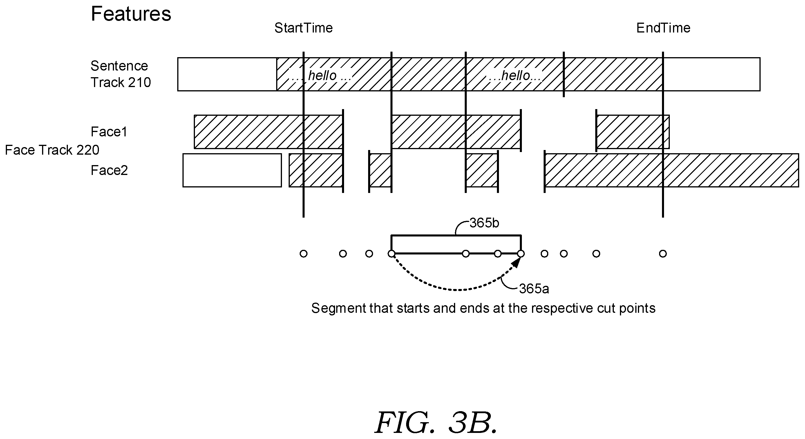 Patent US11810358 Figure 10 – Video search segmentation