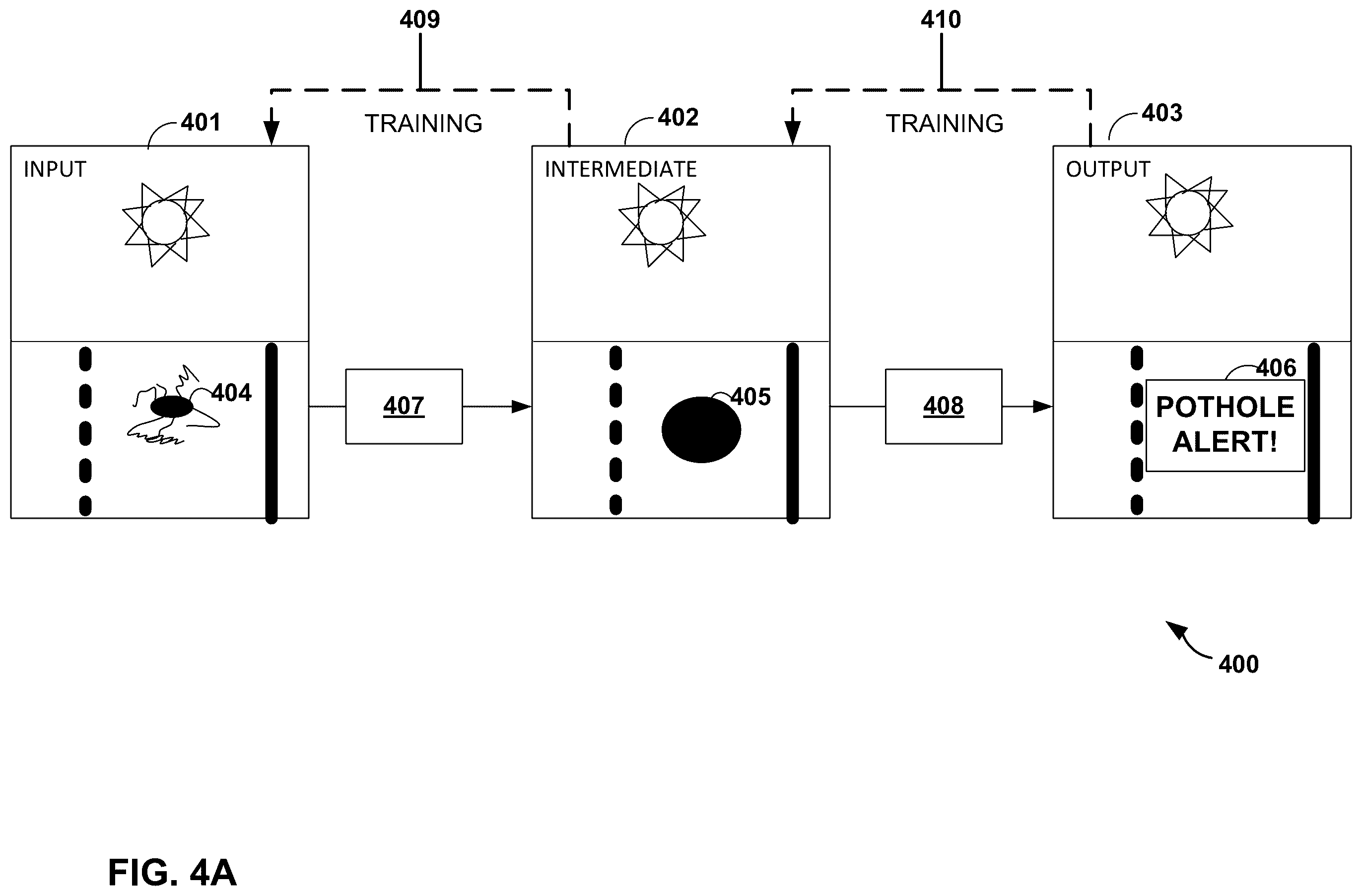 Patent US11810364 Figure 5 – Automated road damage detection