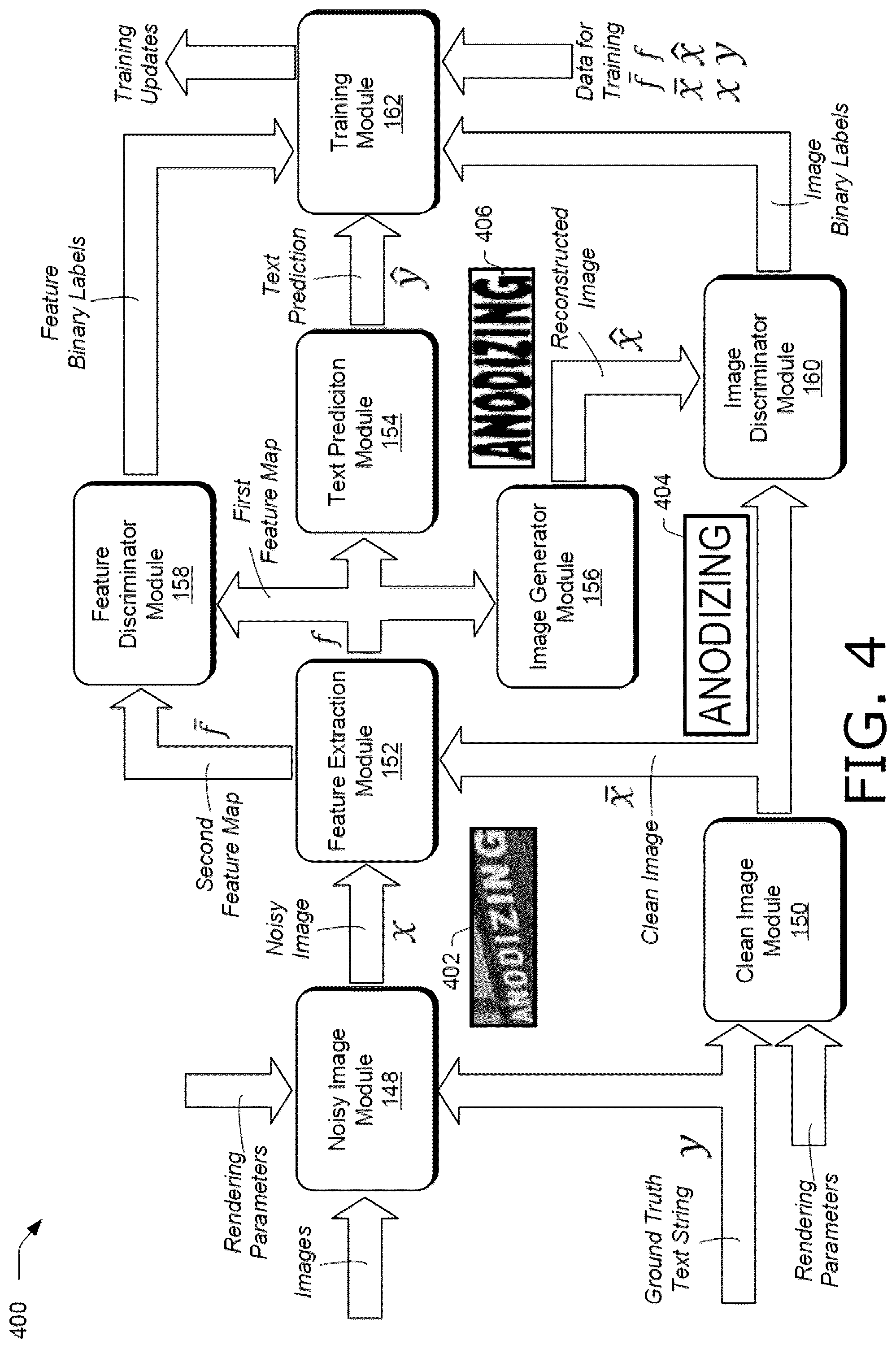 Patent US11810374 Figure 4 – Training text recognition systems