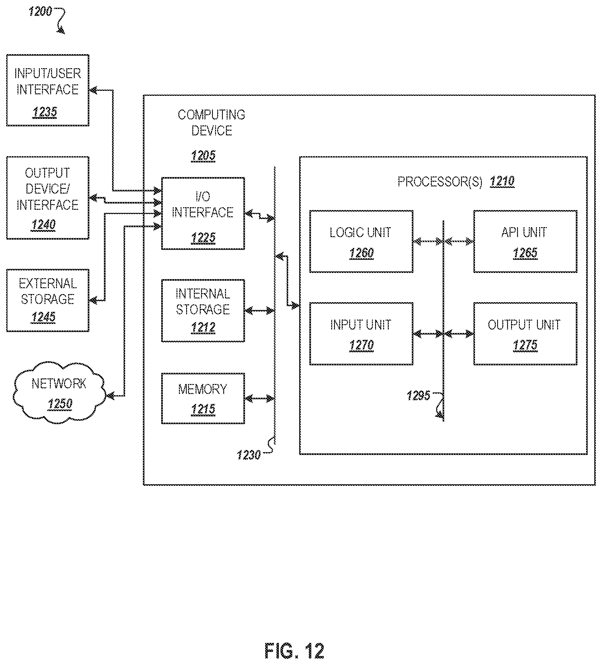 Patent US11810387 Figure 12 – Location system and method