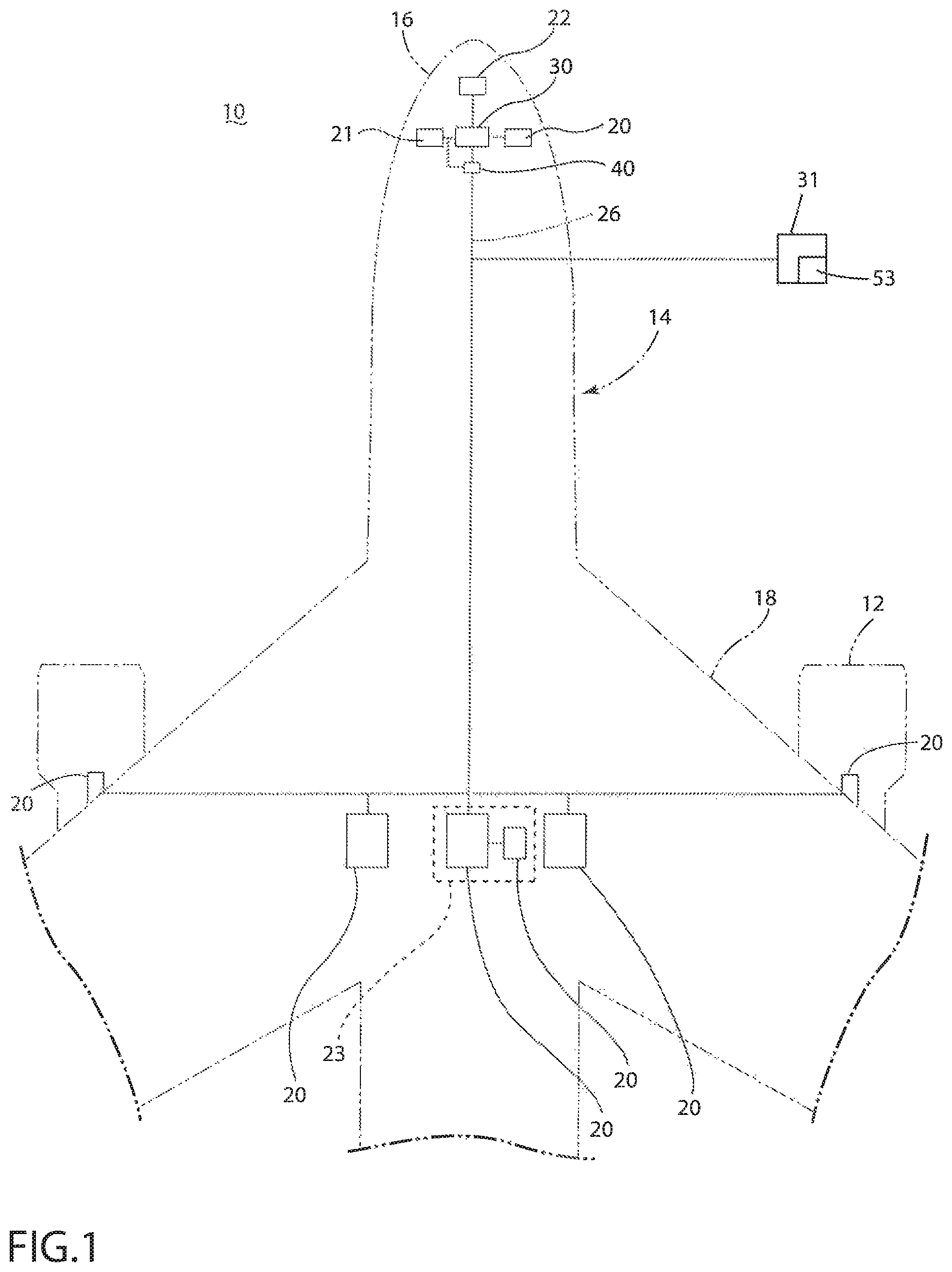 Patent US11810400 Figure 1 – Method of assessing a pilot emotional state