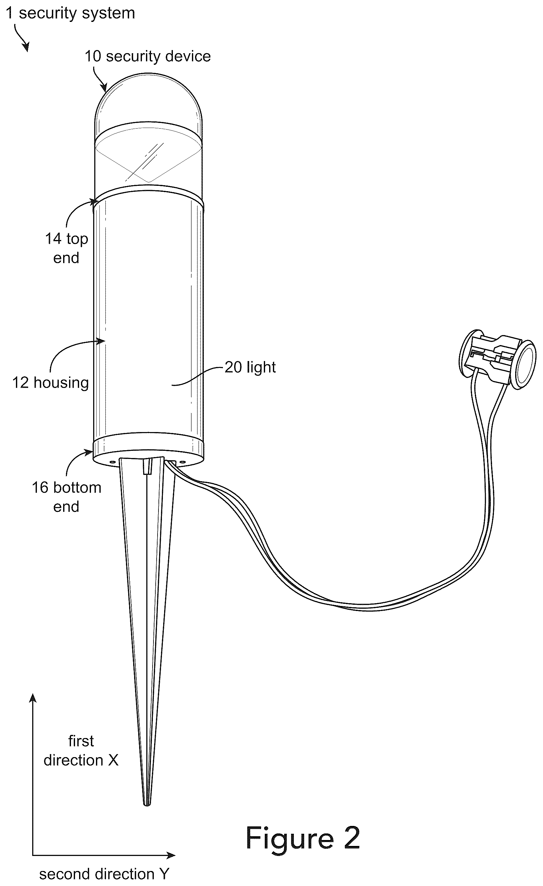 Patent US11810436 Figure 2 – Outdoor security systems and methods