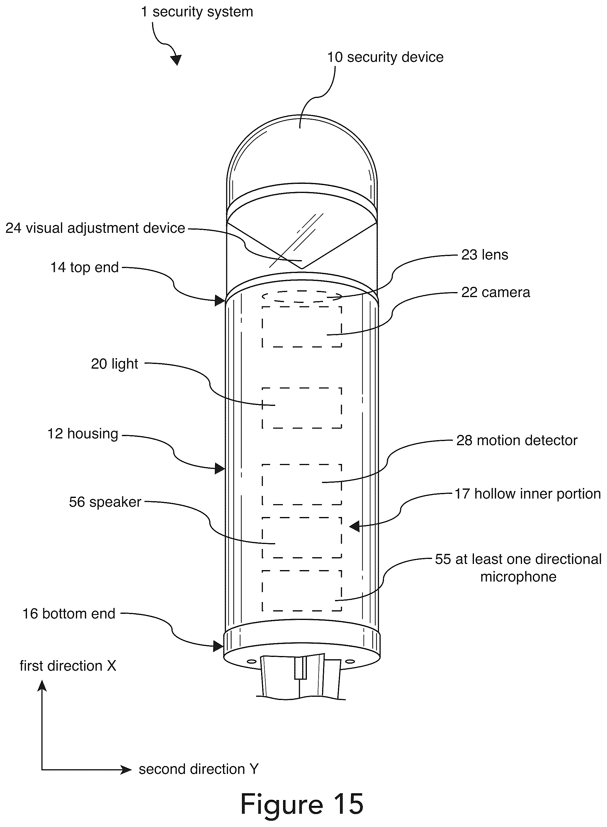 Patent US11810436 Figure 15 – Outdoor security systems and methods