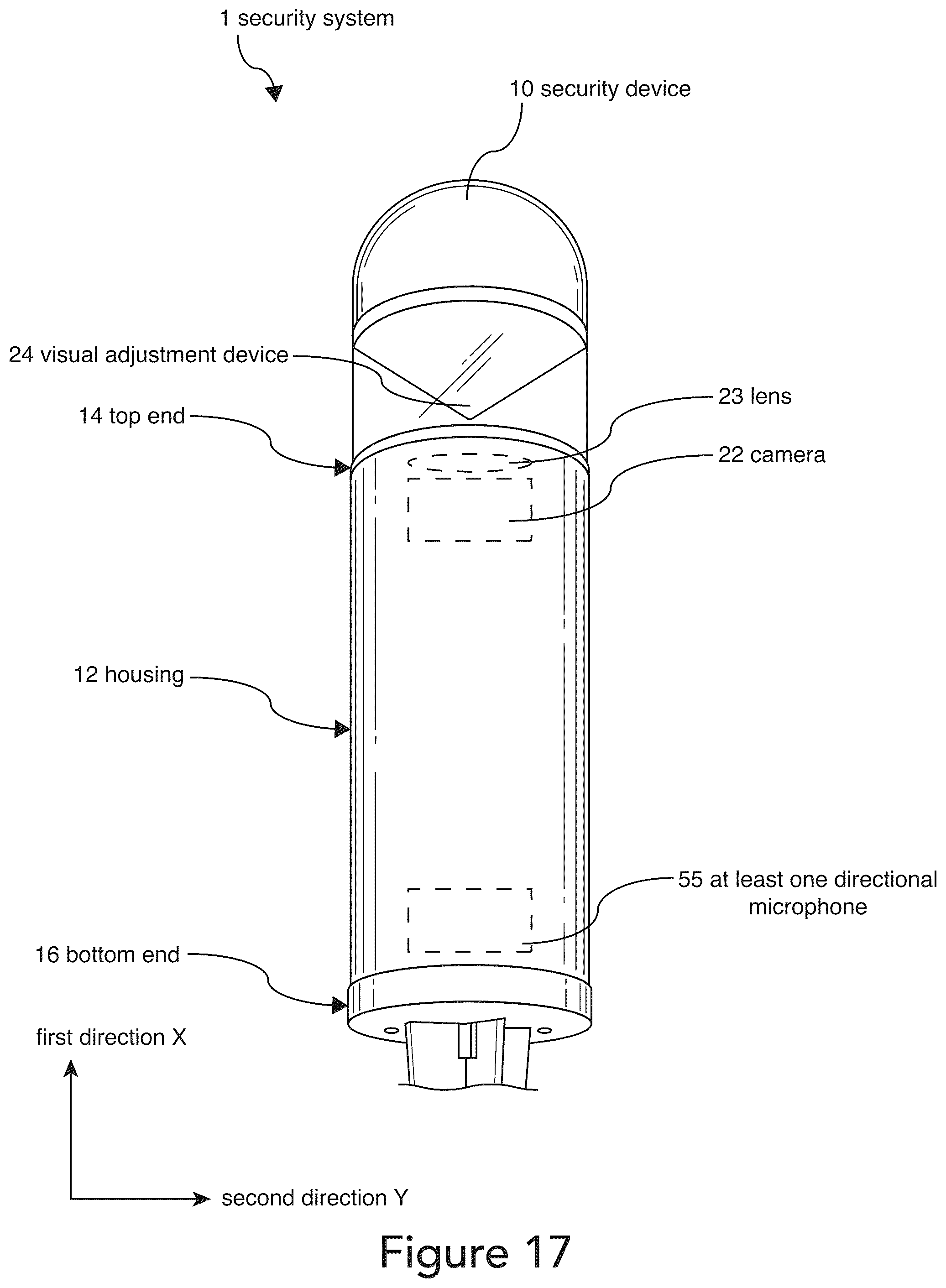 Patent US11810436 Figure 17 – Outdoor security systems and methods