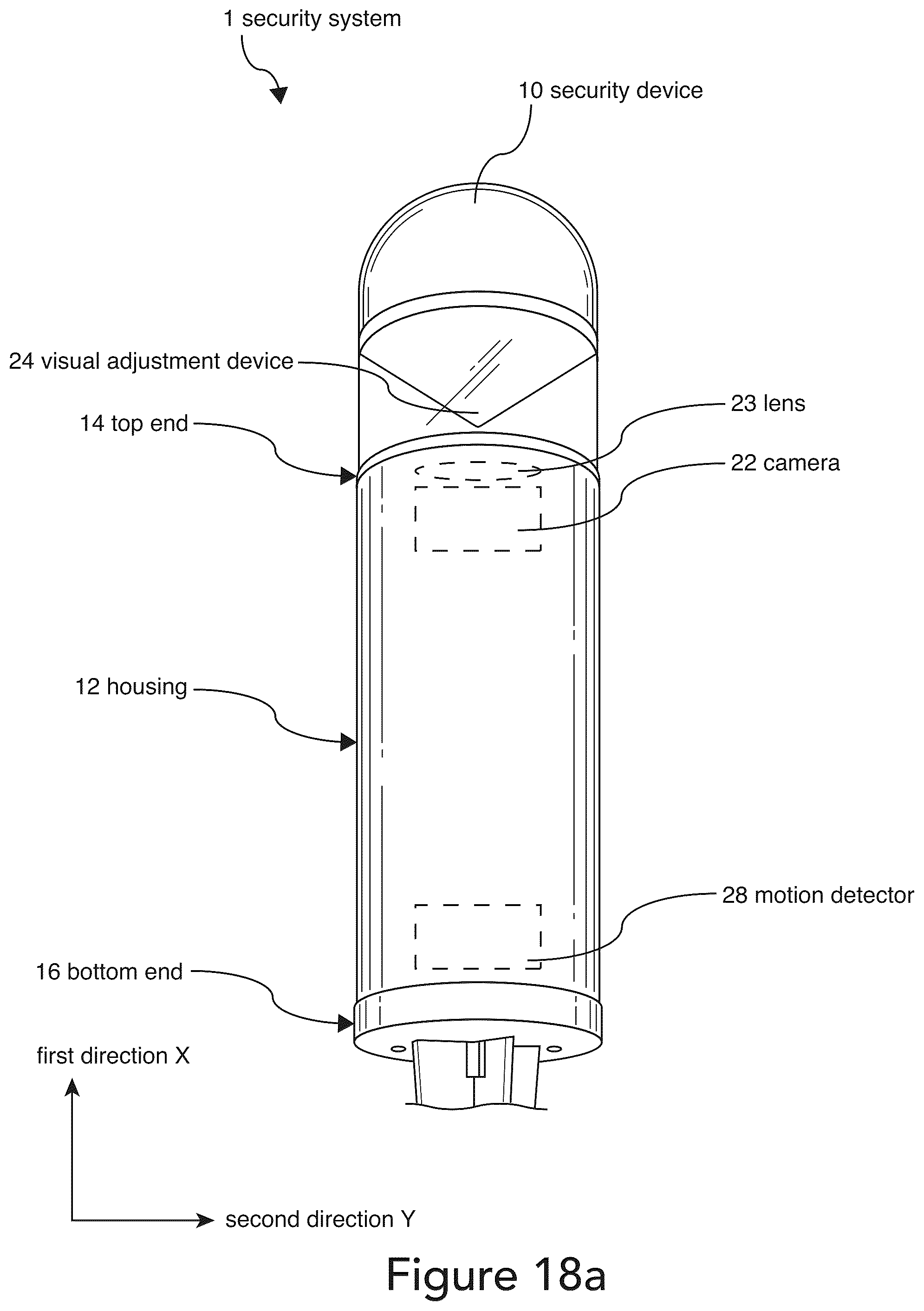 Patent US11810436 Figure 18 – Outdoor security systems and methods