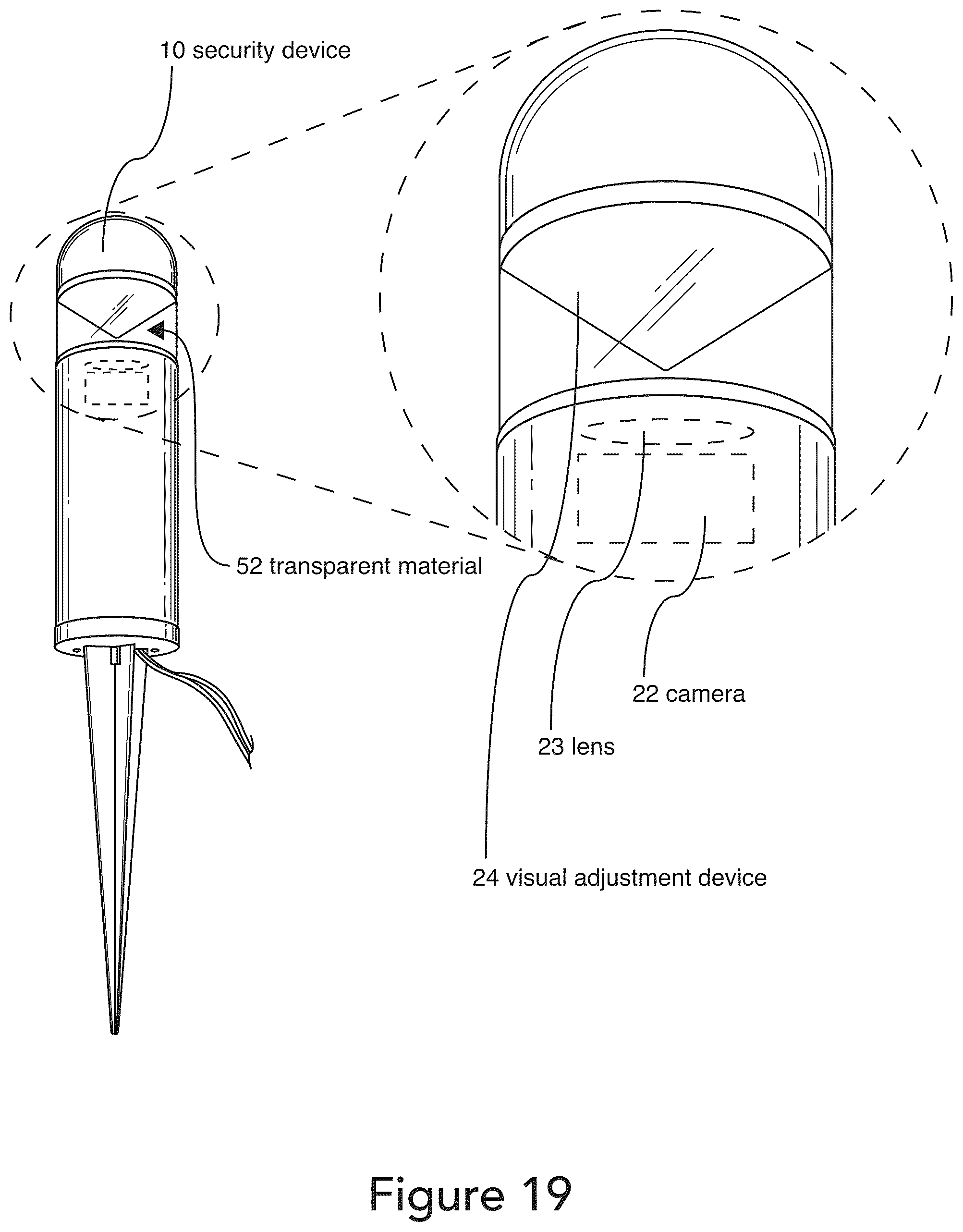 Patent US11810436 Figure 20 – Outdoor security systems and methods