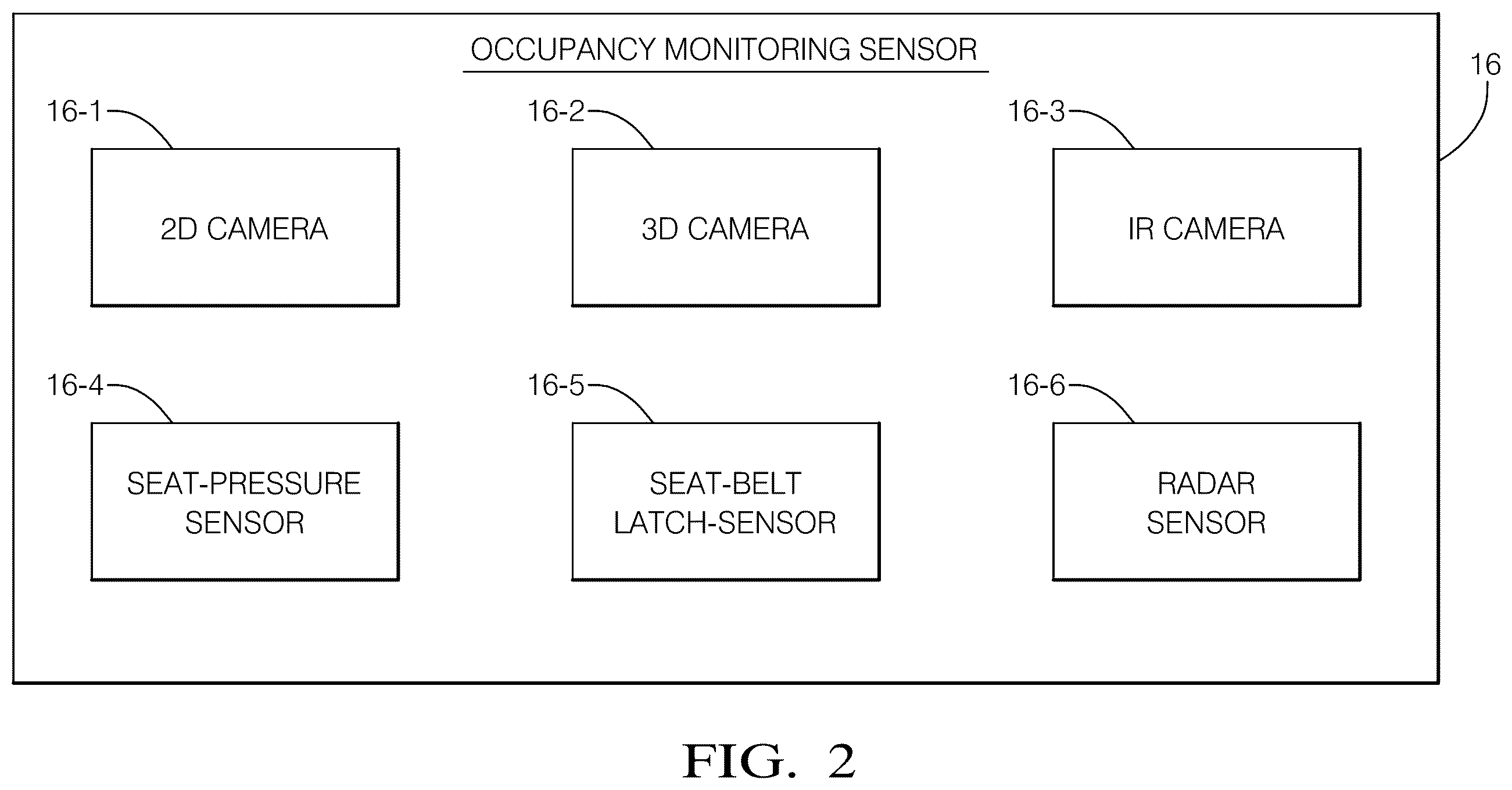 Patent US11810443 Figure 2 – Vehicle-occupant alert system