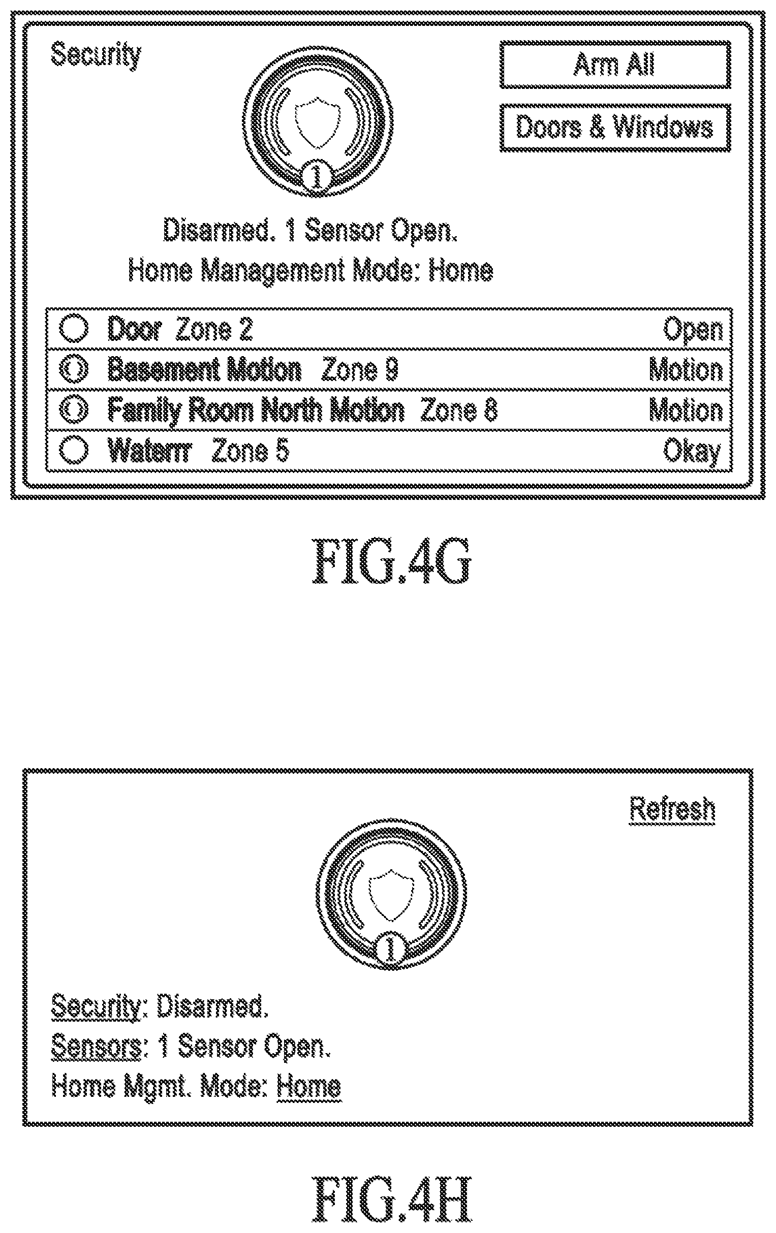 Patent US11810445 Figure 11 – Cross-client sensor user interface in an integrated security network
