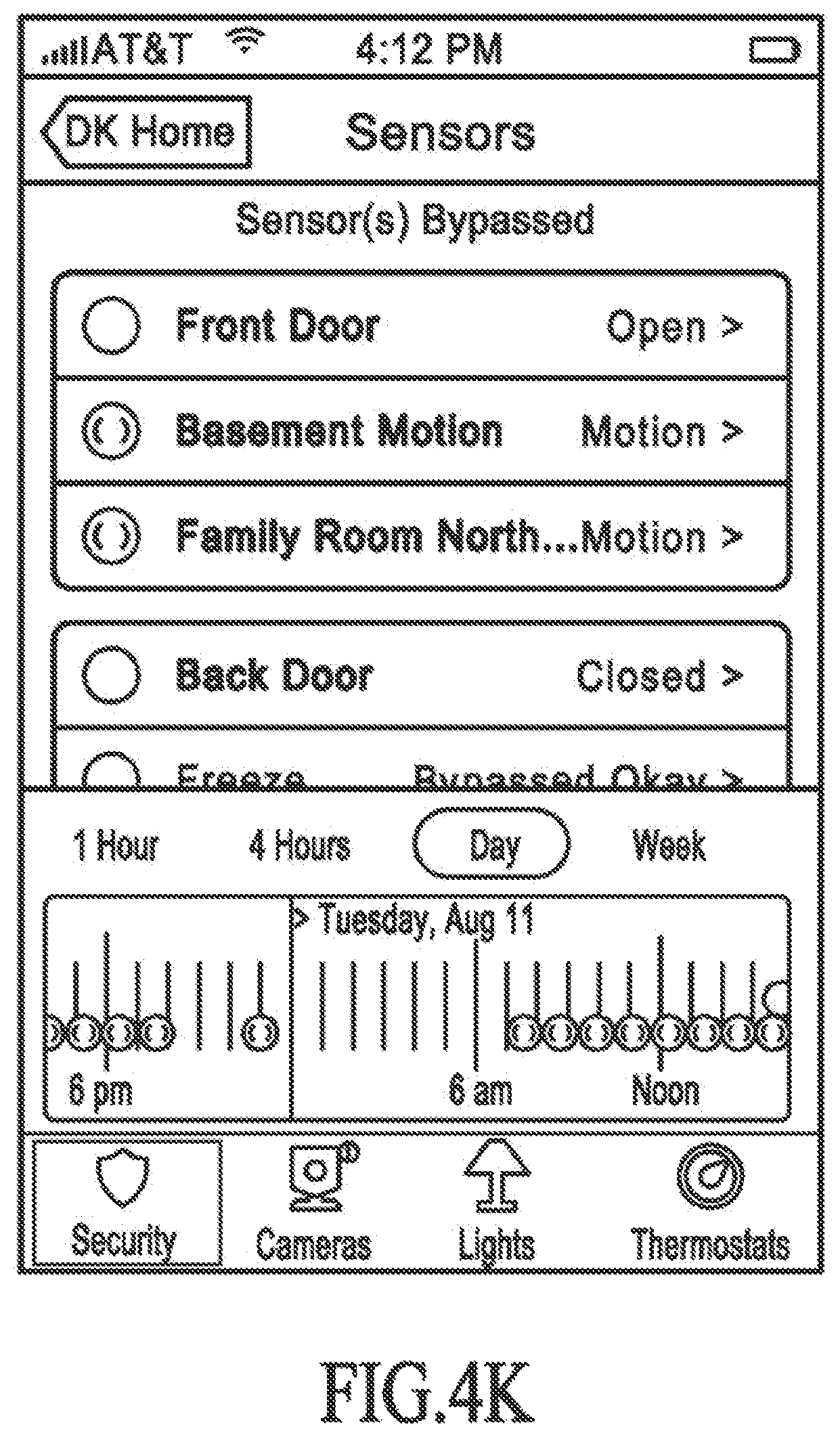 Patent US11810445 Figure 14 – Cross-client sensor user interface in an integrated security network