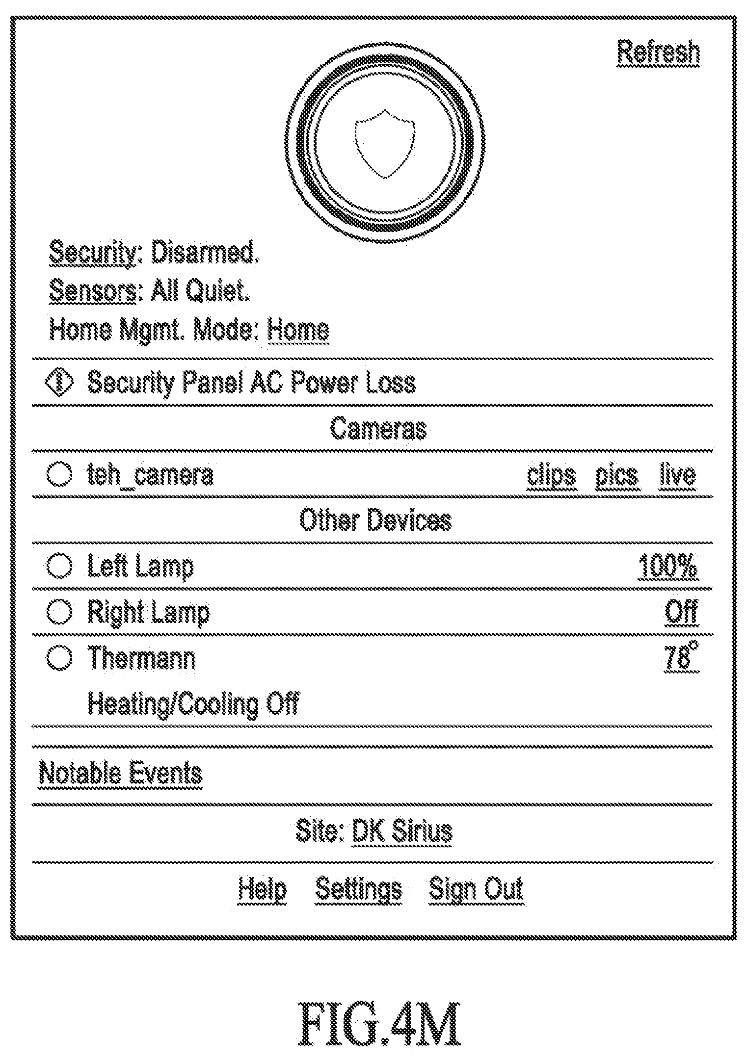 Patent US11810445 Figure 16 – Cross-client sensor user interface in an integrated security network
