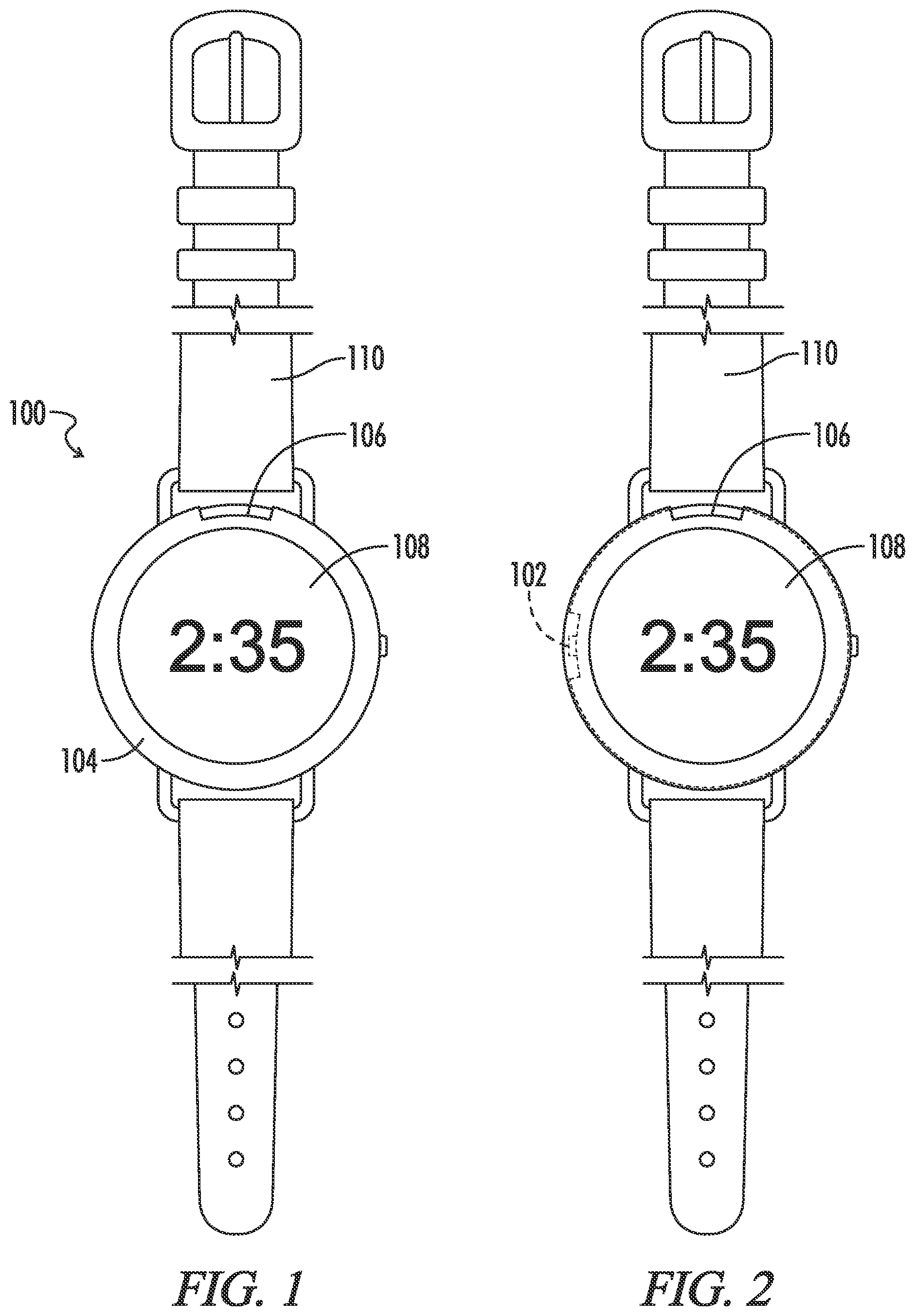 Patent US11810447 Figure 1 – Personal alarm device
