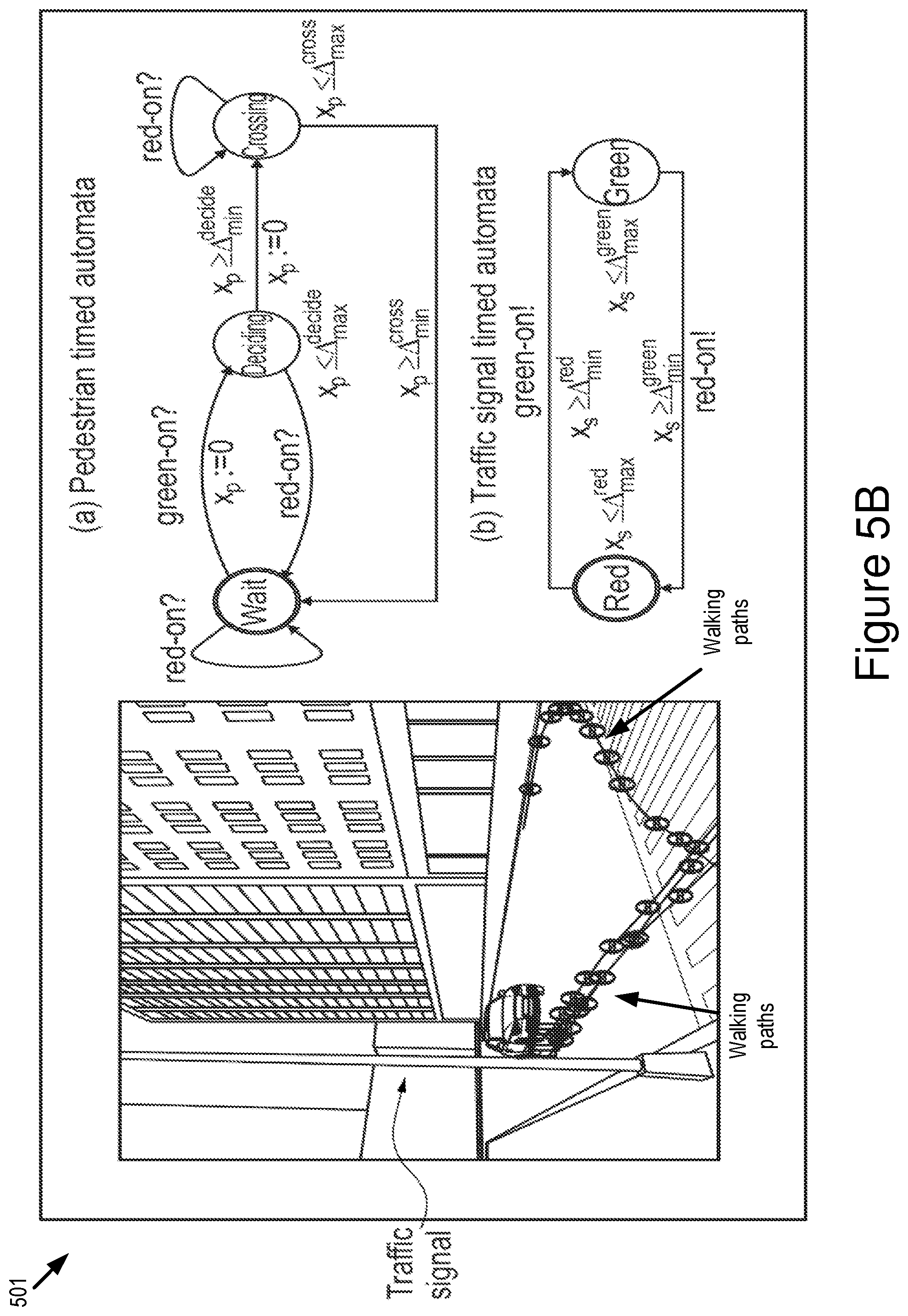 Patent US11810460 Figure 12 – Automatic generation of pedestrians in virtual simulation of roadway intersections