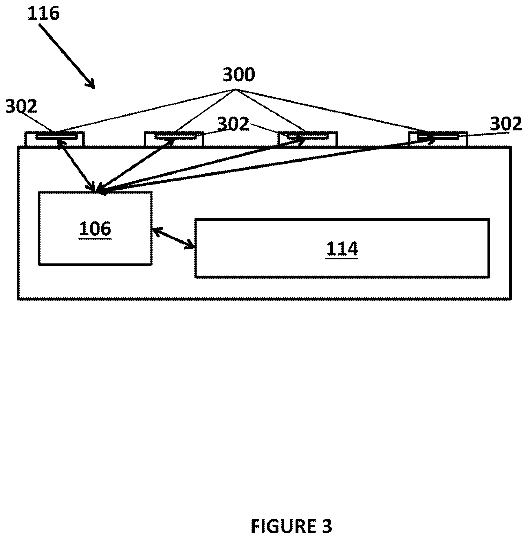 Patent US11810467 Figure 3 – Finger recognition system and method for use in typing