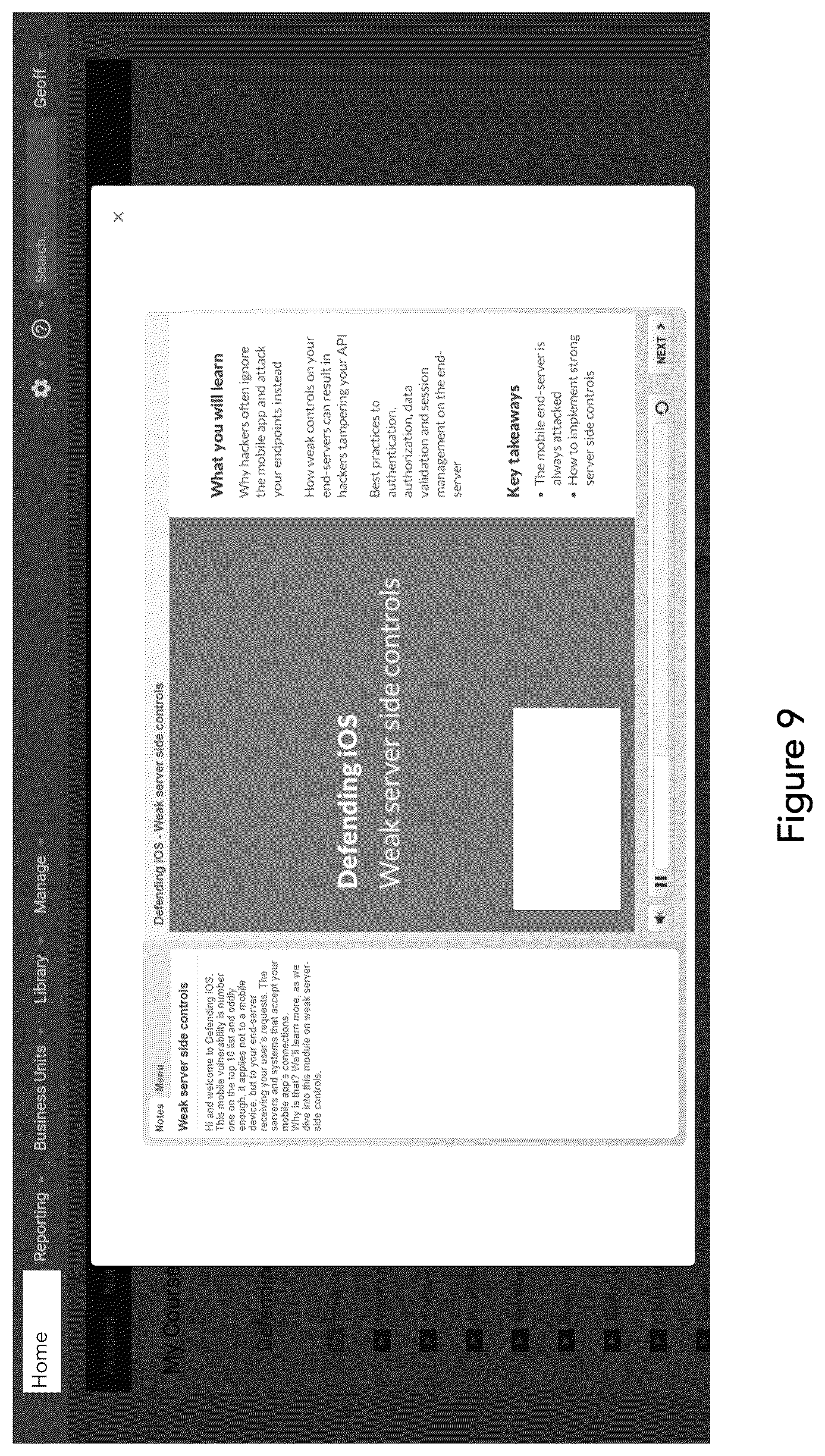 Patent US11810469 Figure 6 – Just-in-time training system and method