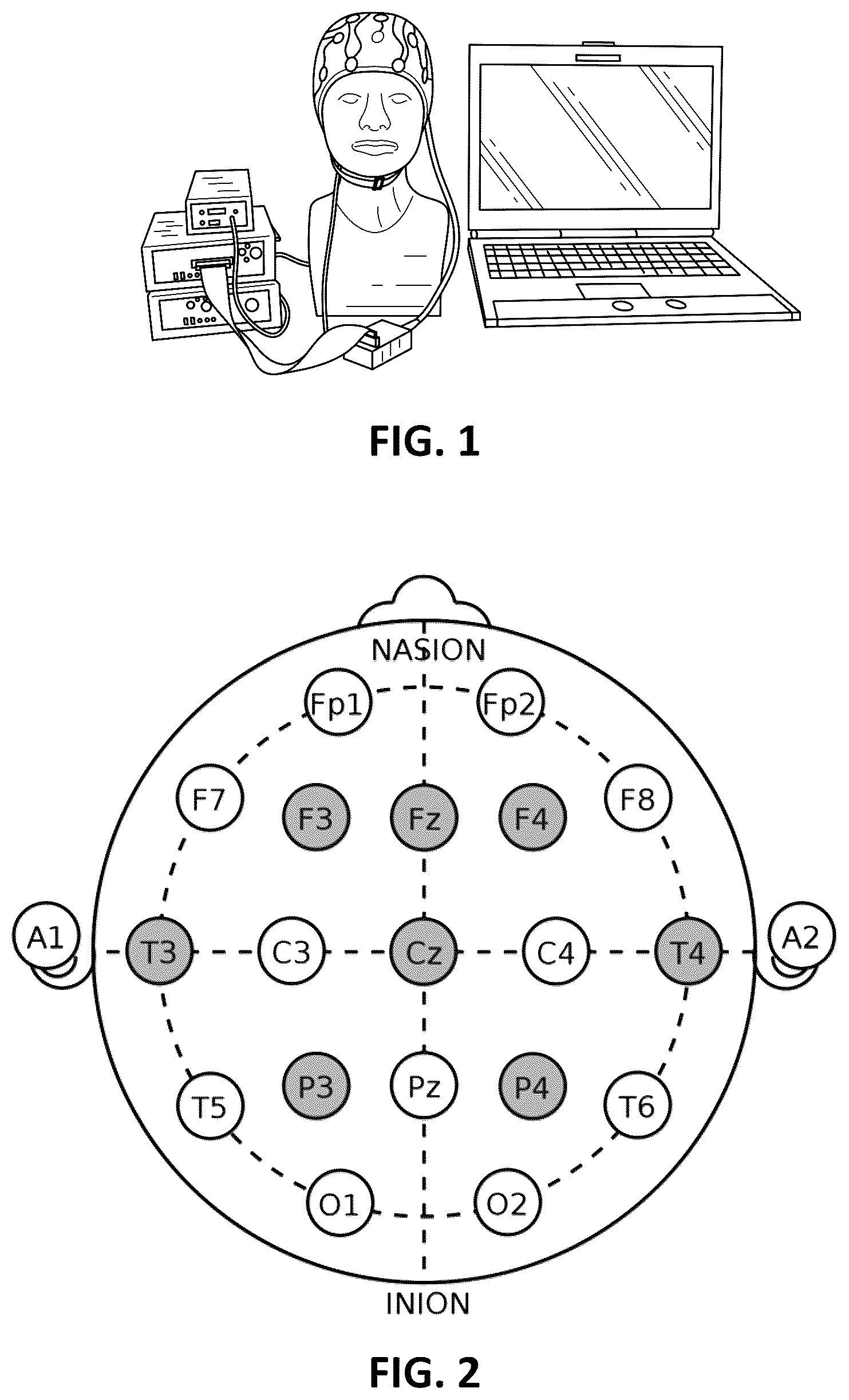 Patent US11810470 Figure 1 – Analysis of evoked event-related potential data