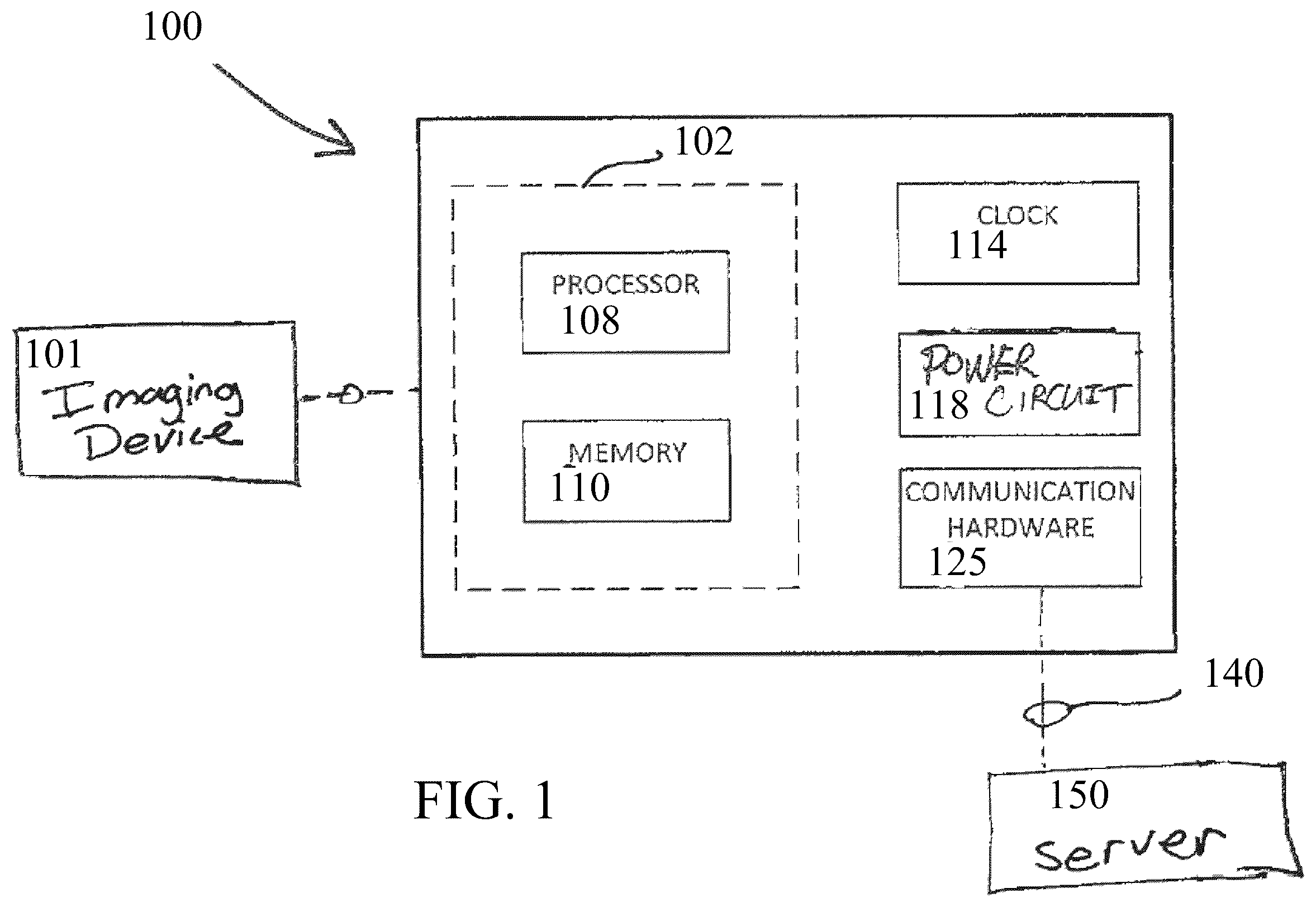 Patent US11810475 — System of language learning with augmented reality — Figure 1