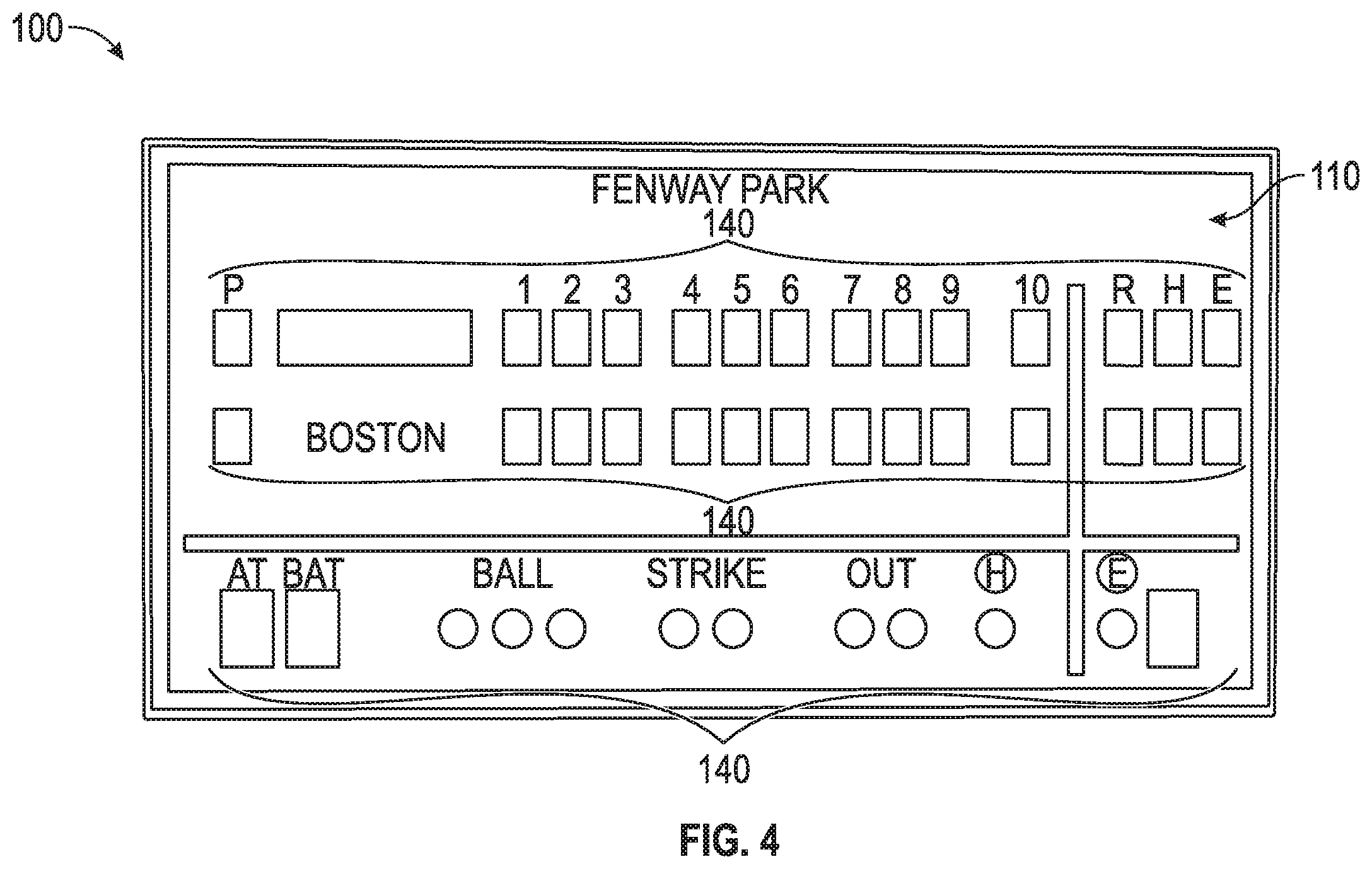 Patent US11810480 Figure 6 – Sports paraphernalia devices