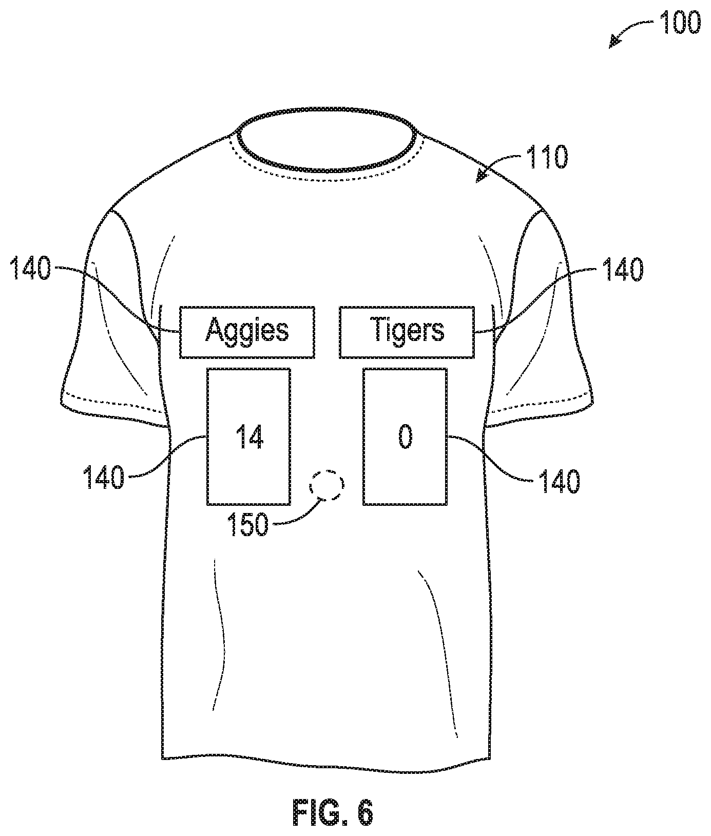 Patent US11810480 Figure 8 – Sports paraphernalia devices