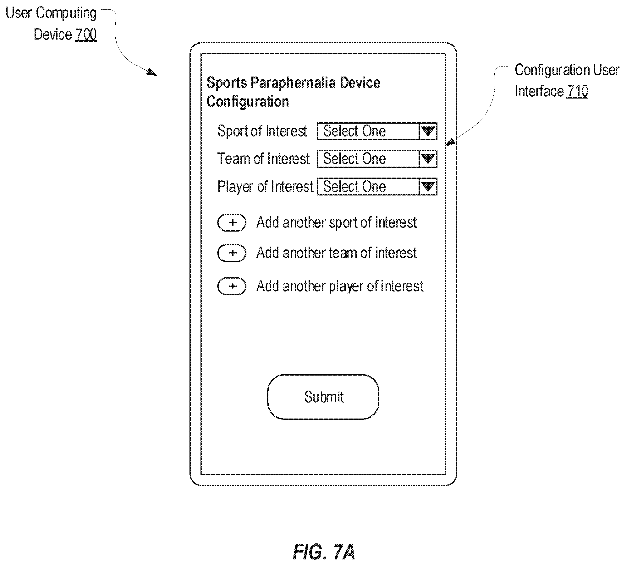 Patent US11810480 Figure 10 – Sports paraphernalia devices