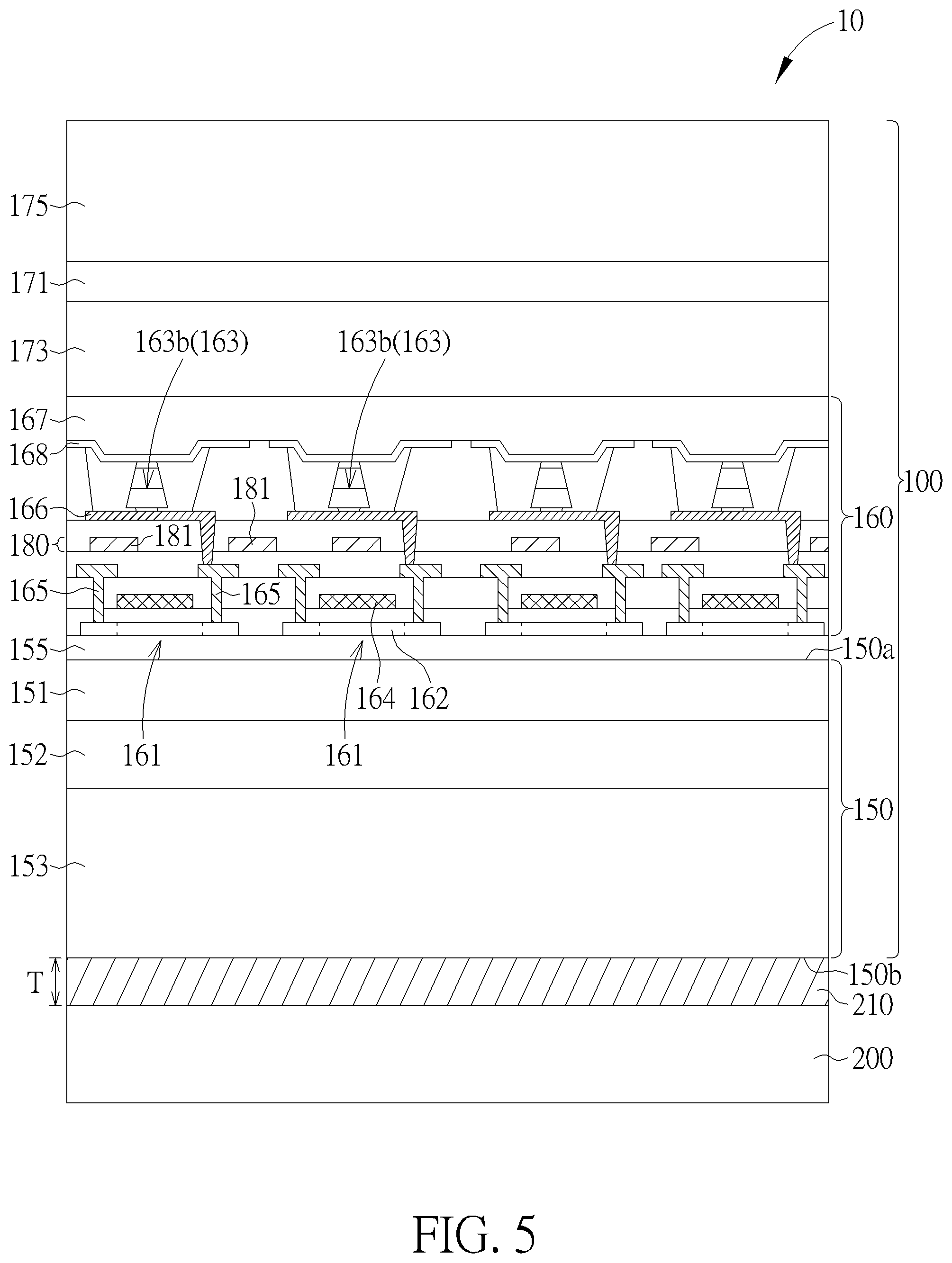 Patent US11810482 Figure 5 – Display device