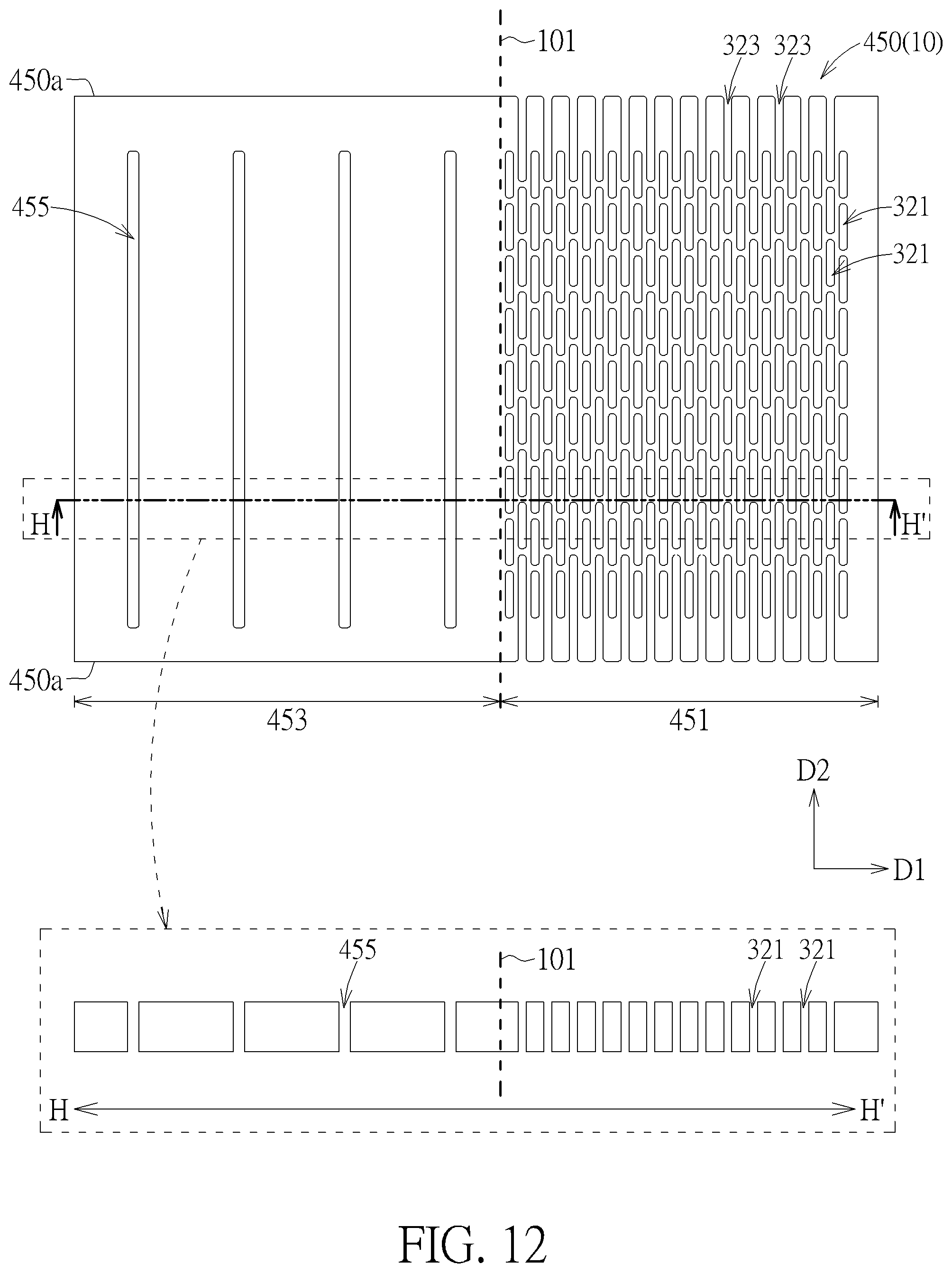 Patent US11810482 Figure 12 – Display device