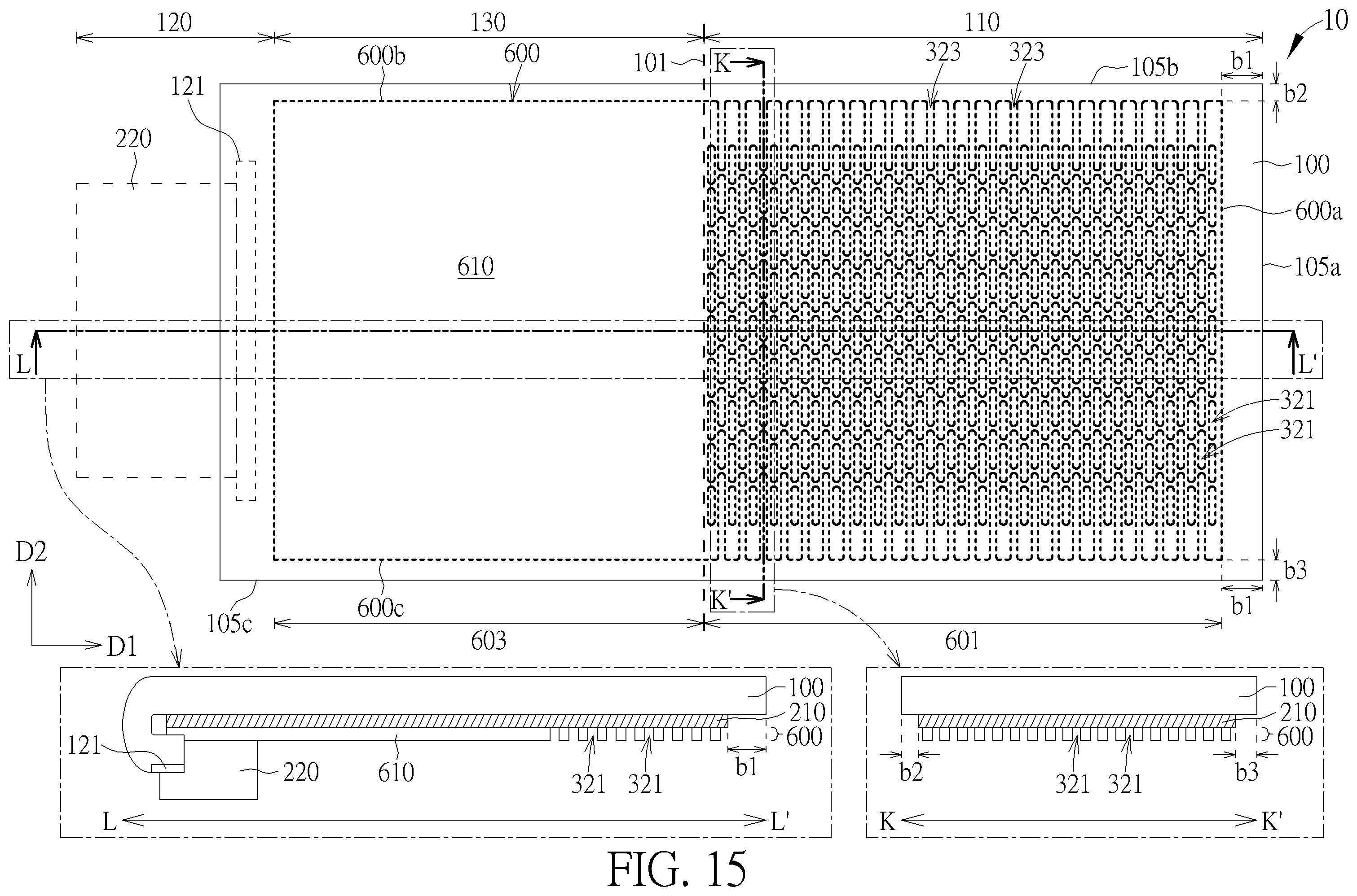 Patent US11810482 Figure 15 – Display device
