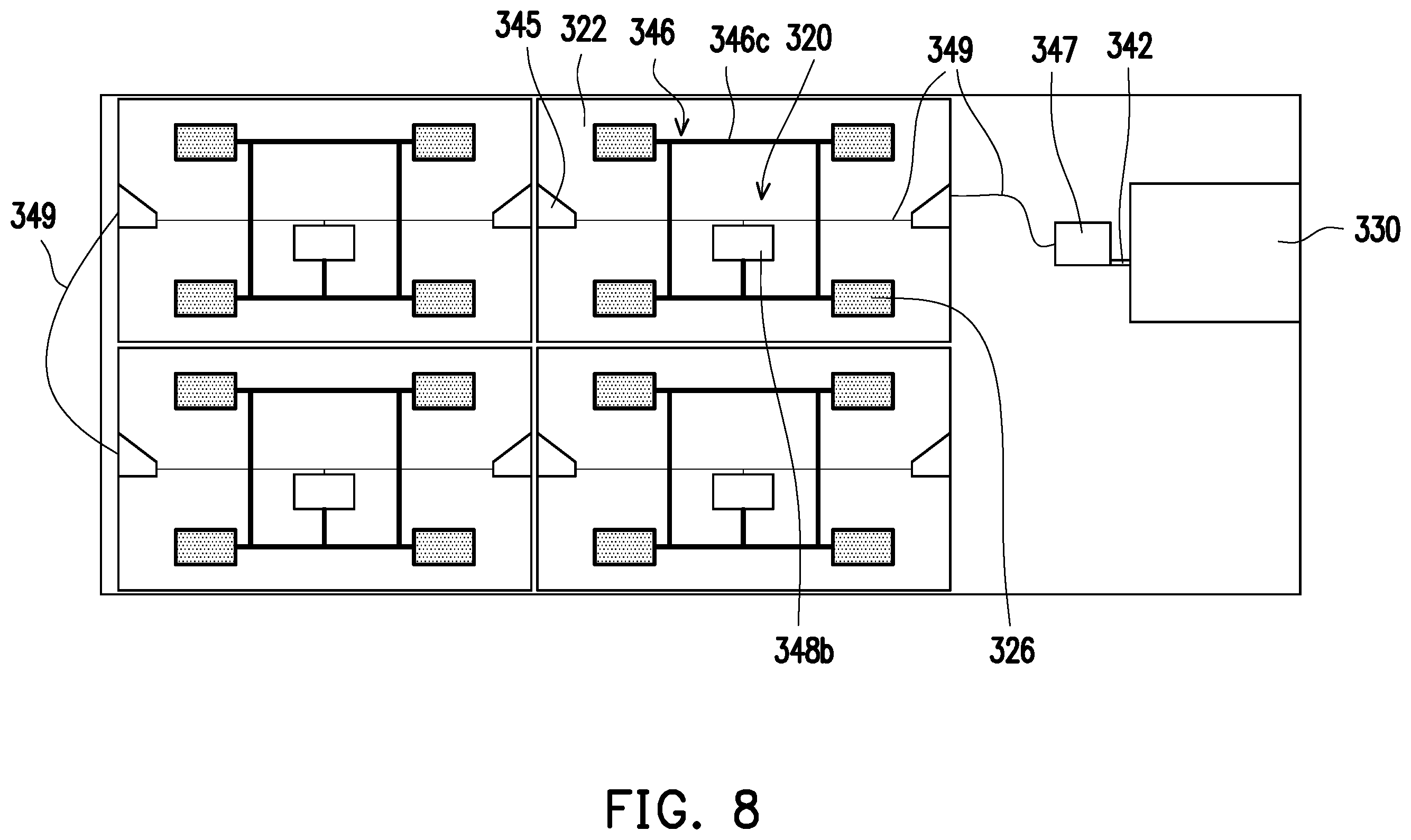 Patent US11810484 Figure 7 – Spliced display
