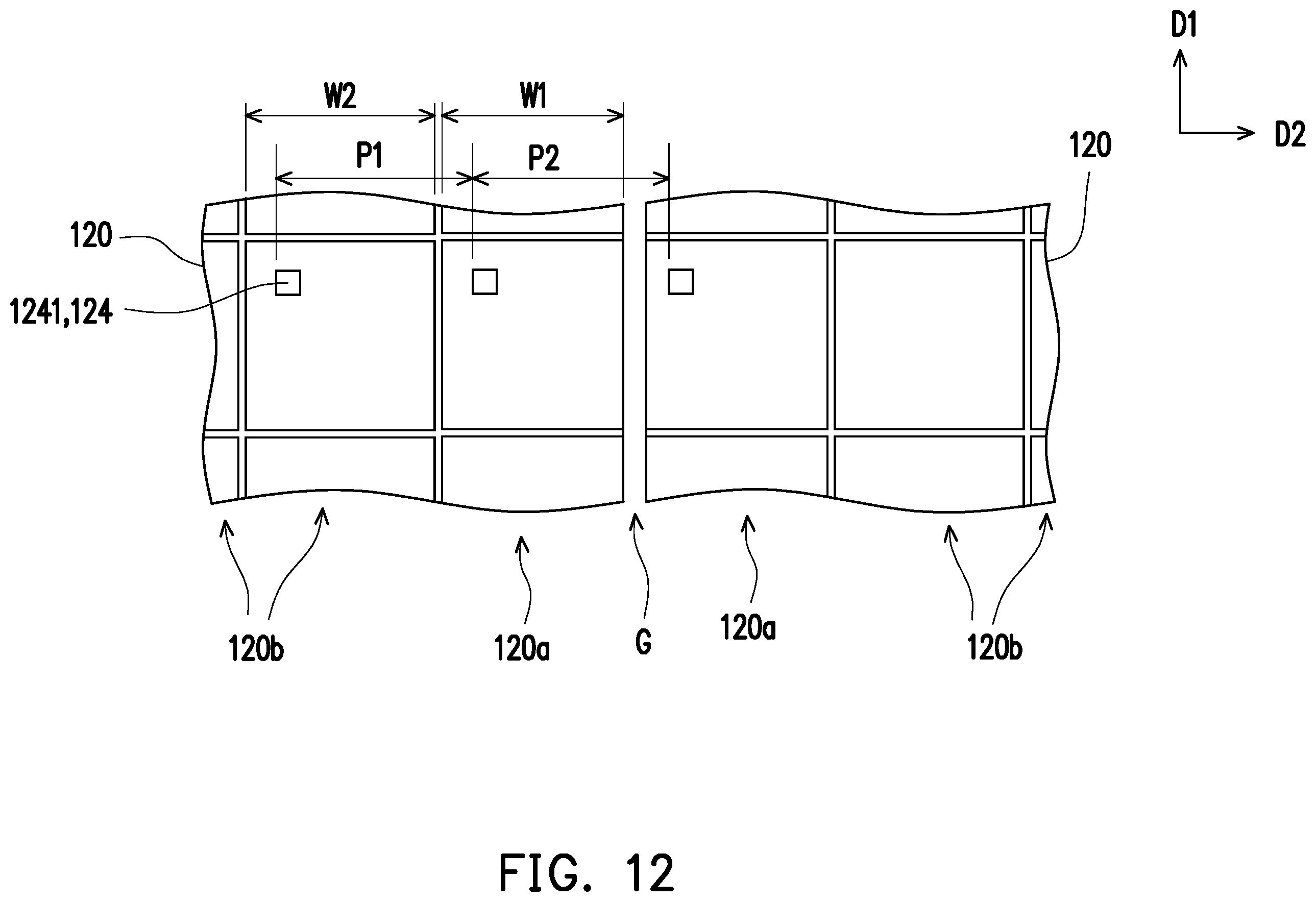 Patent US11810484 Figure 11 – Spliced display