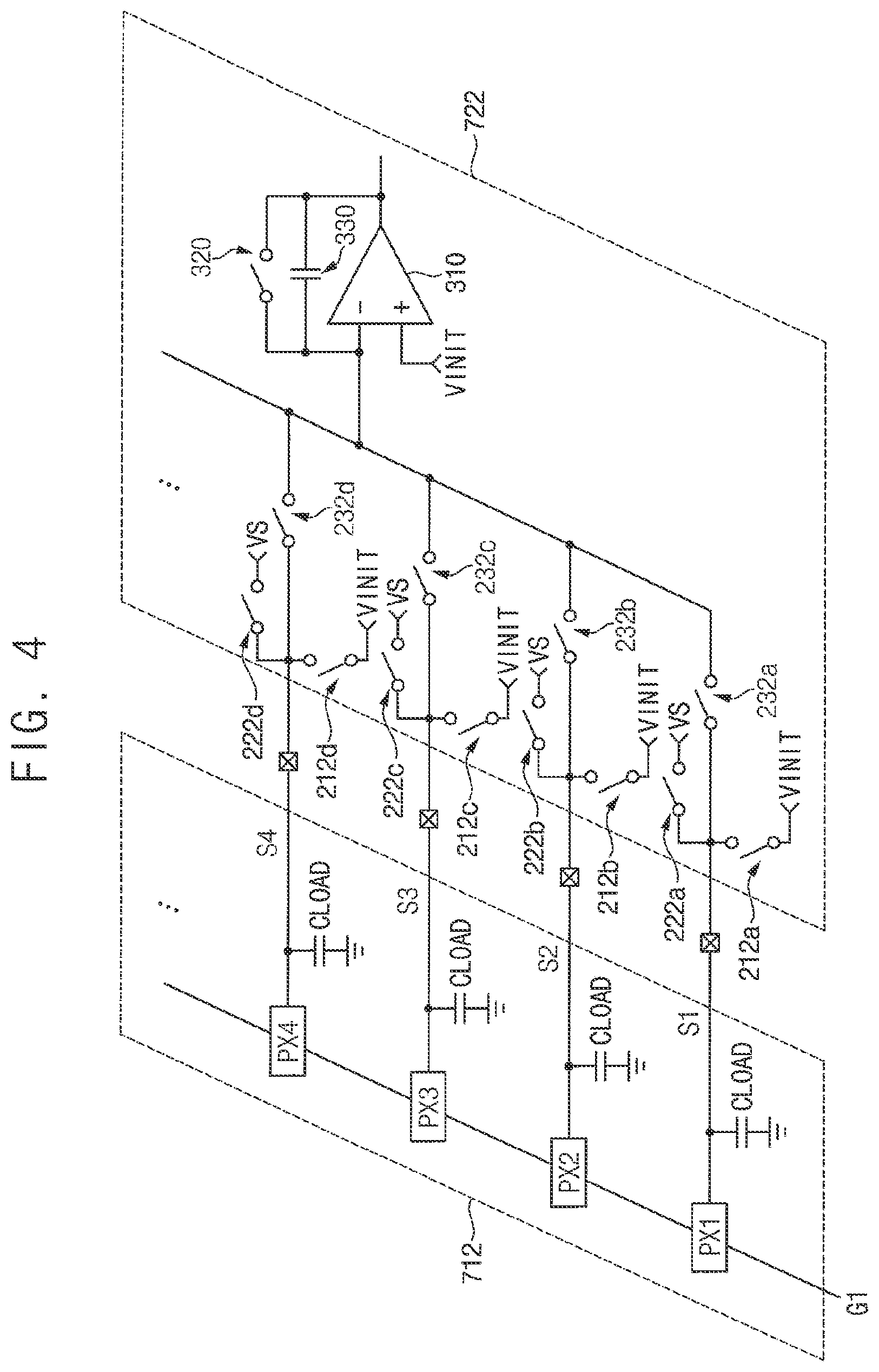 Patent US11810489 Figure 4 – Sensing circuit for detecting characteristics of display panel and display driver integrated circuit including the same