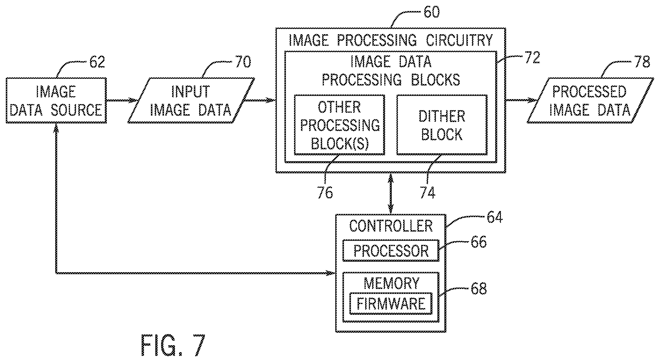 Patent US11810494 Figure 5 – Dither enhancement of display gamma DAC systems and methods