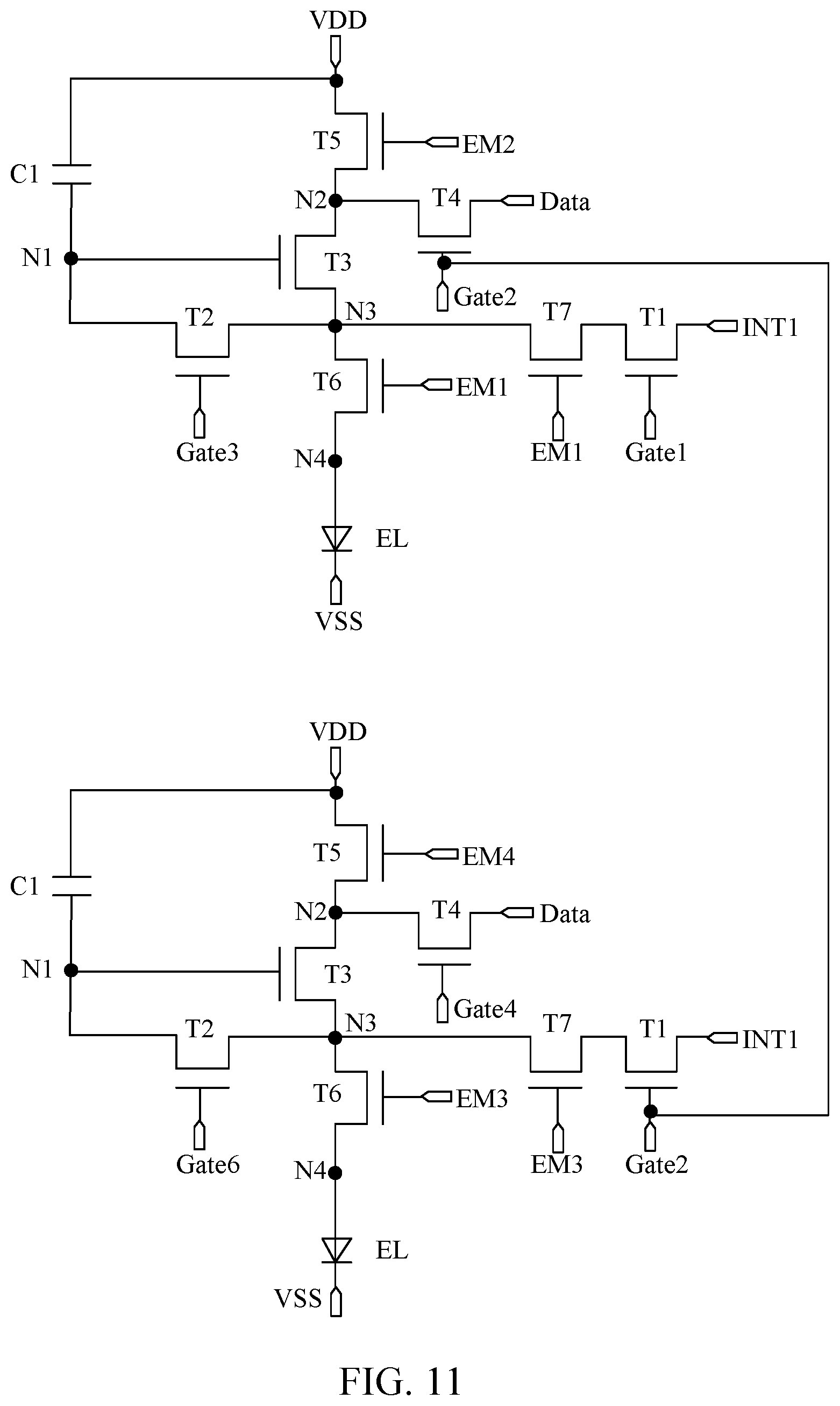 Patent US11810506 Figure 6 – Pixel circuit, driving method for same, and display apparatus
