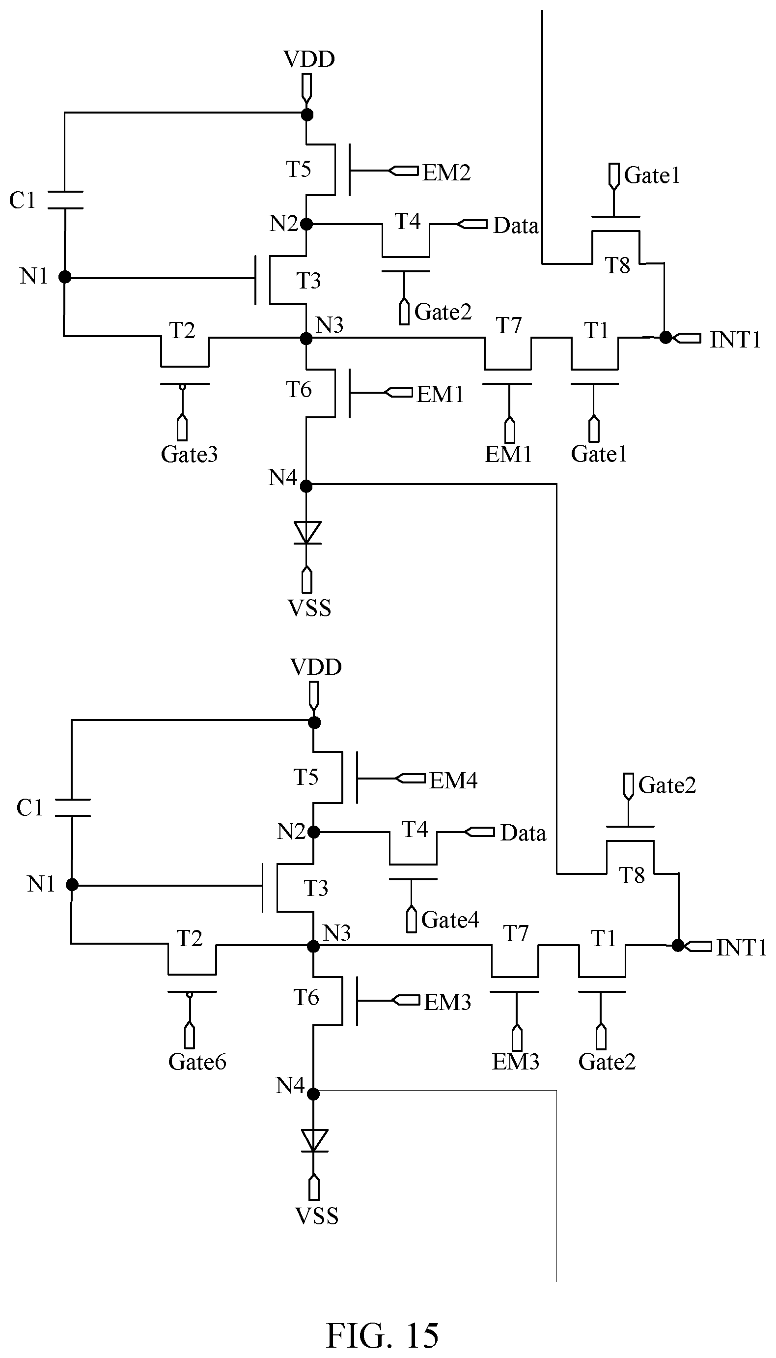 Patent US11810506 Figure 9 – Pixel circuit, driving method for same, and display apparatus
