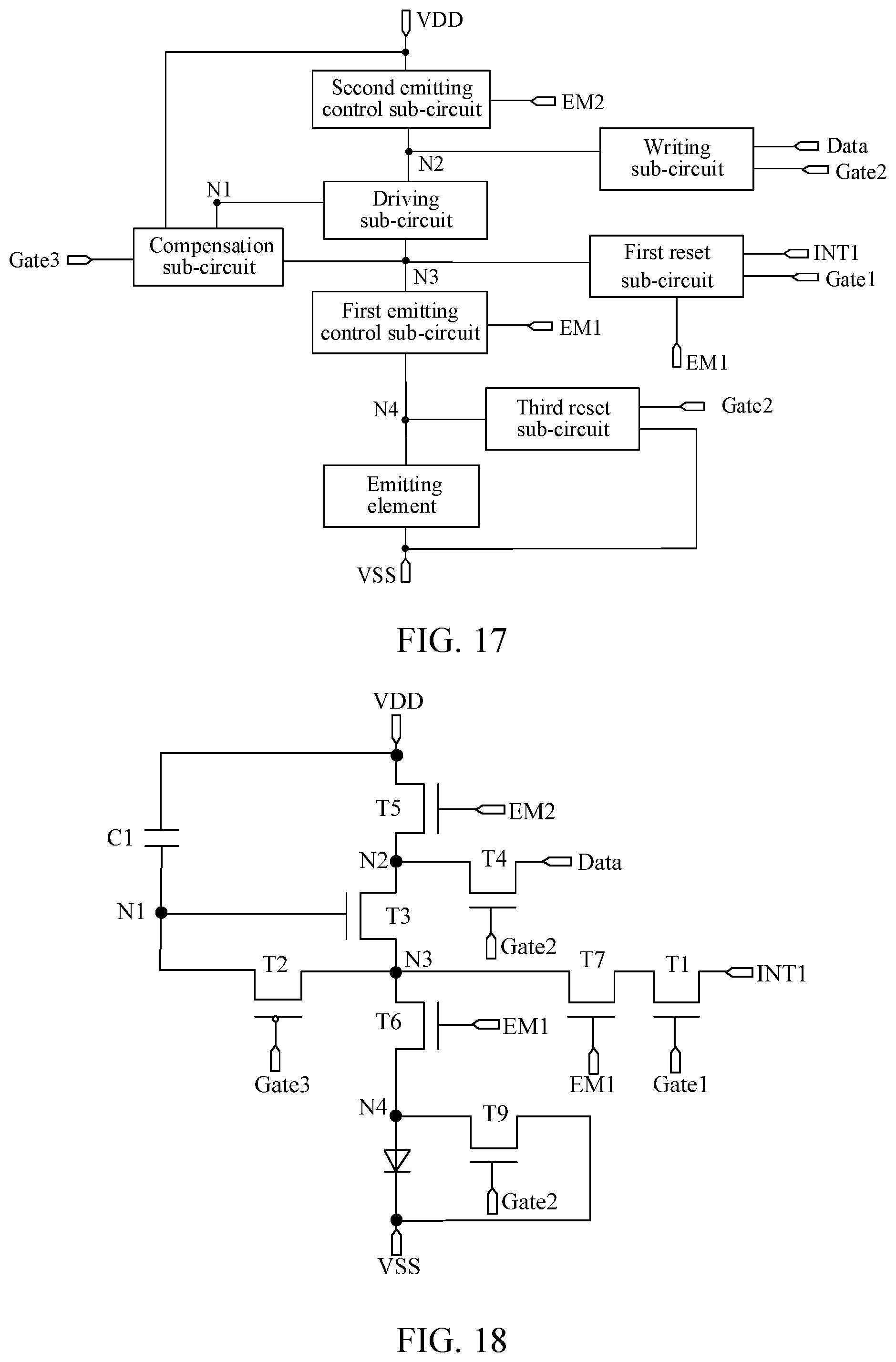 Patent US11810506 Figure 11 – Pixel circuit, driving method for same, and display apparatus