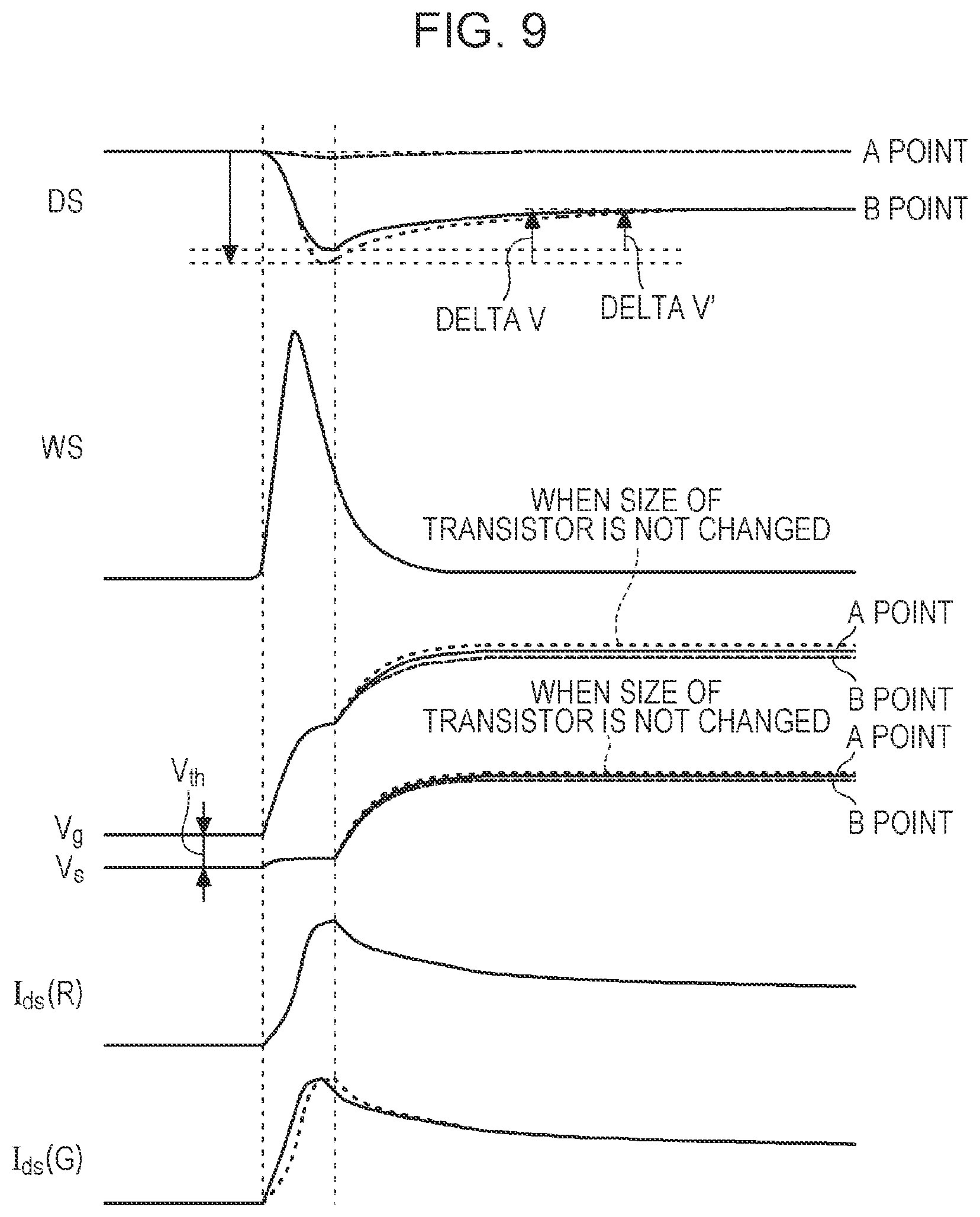 Patent US11810507 Figure 9 – Display device and electronic apparatus