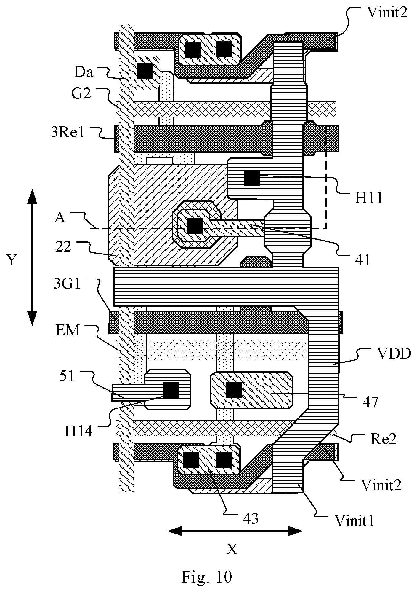 Patent US11810508 Figure 5 – Display panel and display device
