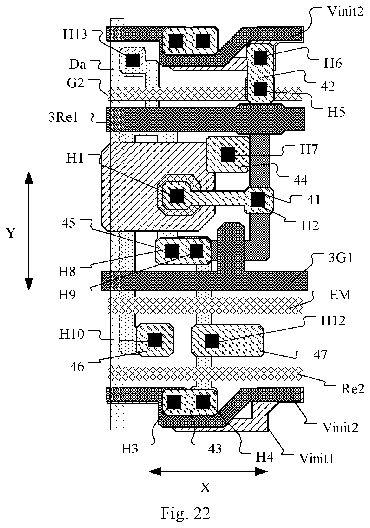 Patent US11810508 Figure 14 – Display panel and display device