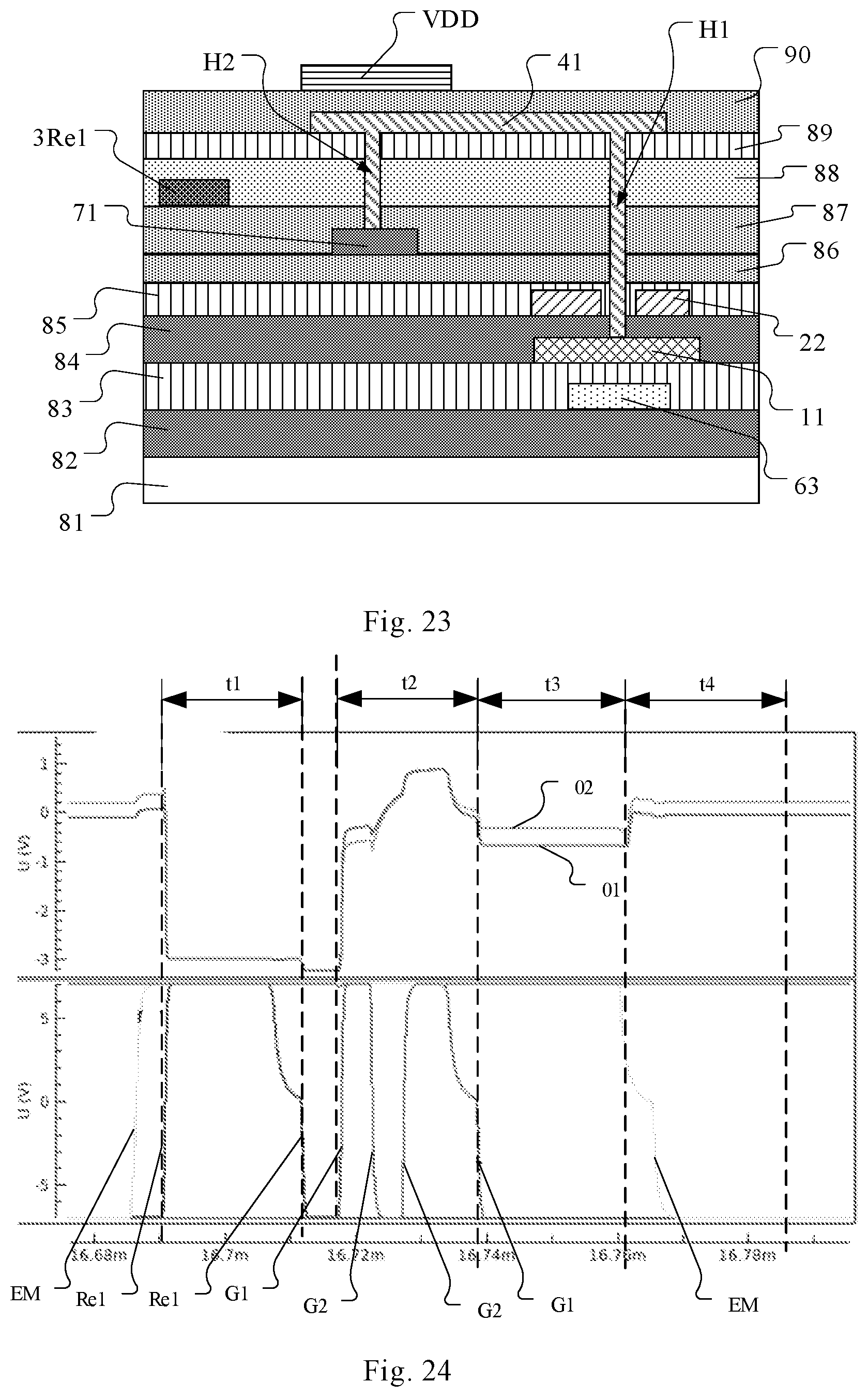 Patent US11810508 Figure 15 – Display panel and display device