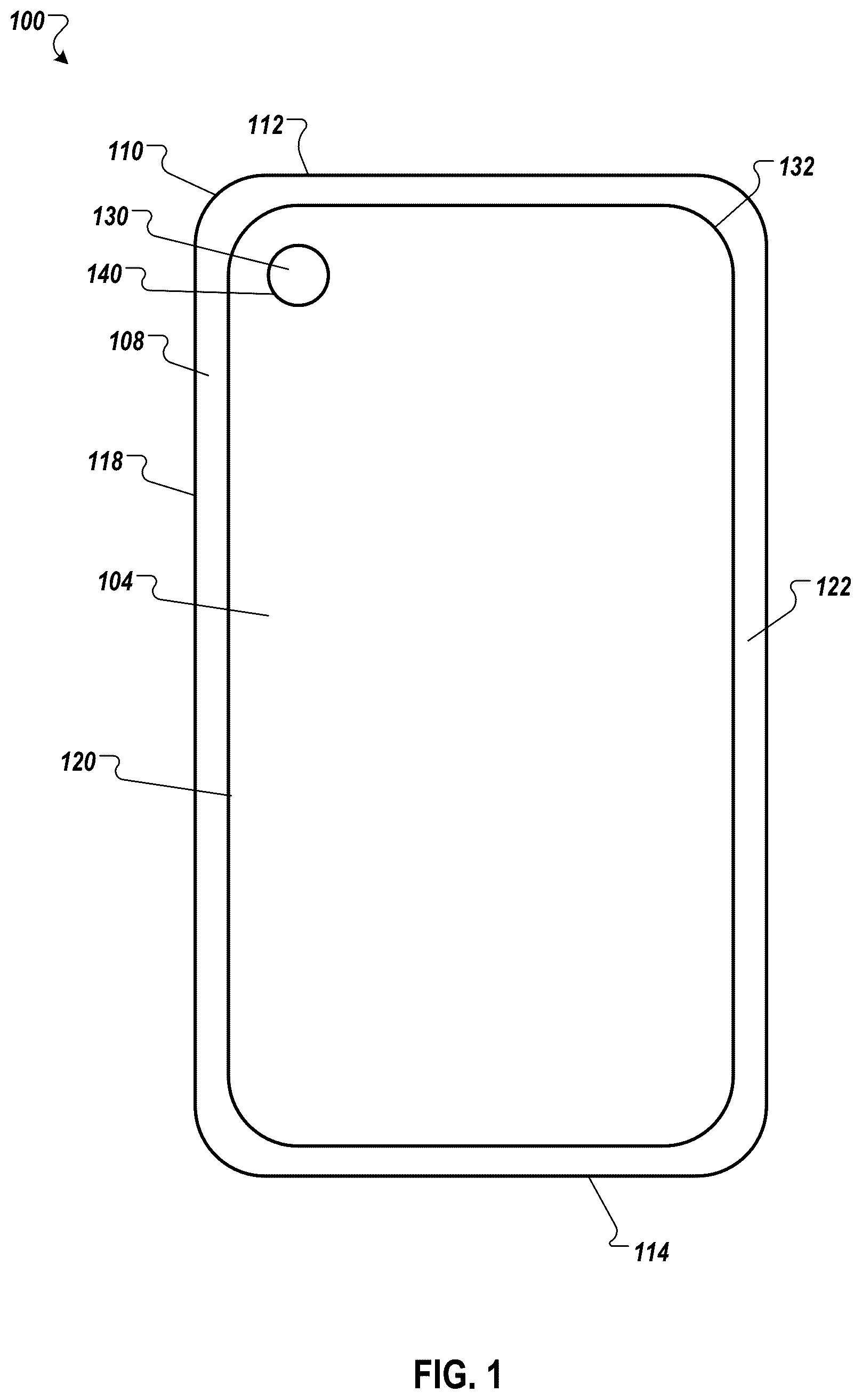 Patent US11810510 Figure 1 – Display device with hardware that dims pixels
