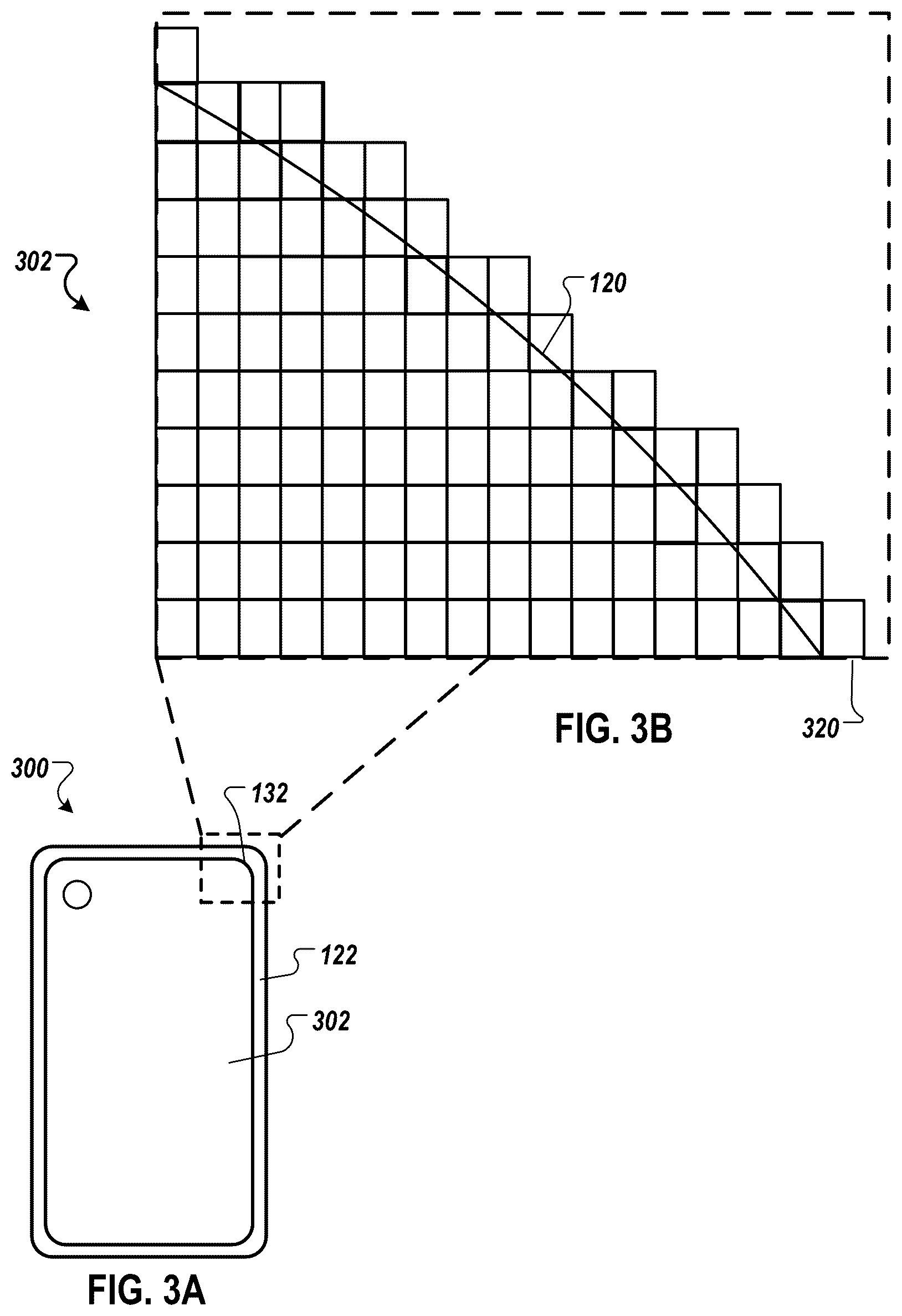 Patent US11810510 Figure 3 – Display device with hardware that dims pixels
