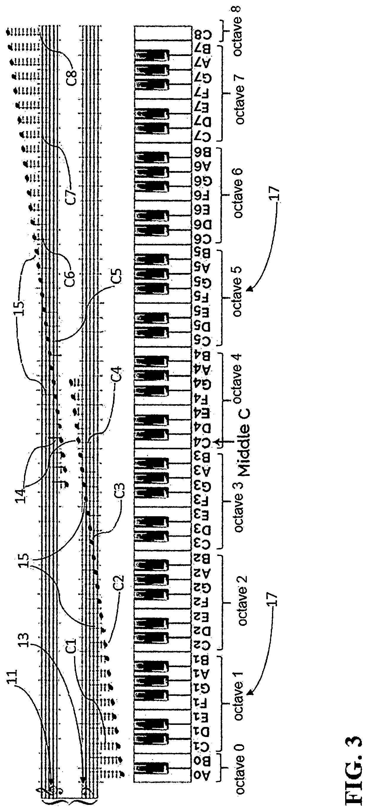 Patent US11810539 Figure 5 – Performance improvement with the DAMONN music notation system