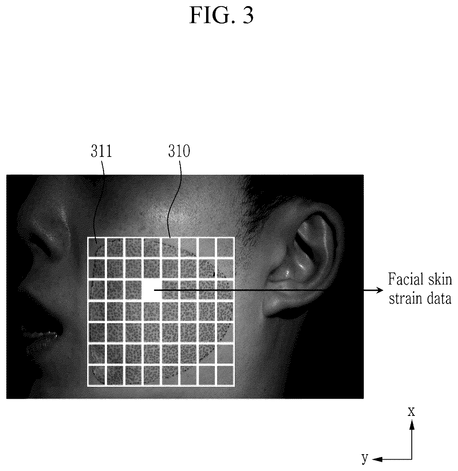 Patent US11810549 Figure 3 – Speech recognition using facial skin strain data
