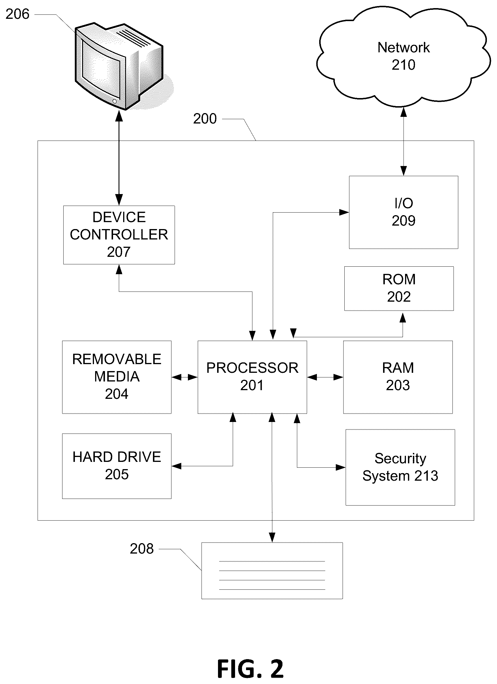 Patent US11810551 Figure 2 – Monitoring of one or more audio/video collection devices