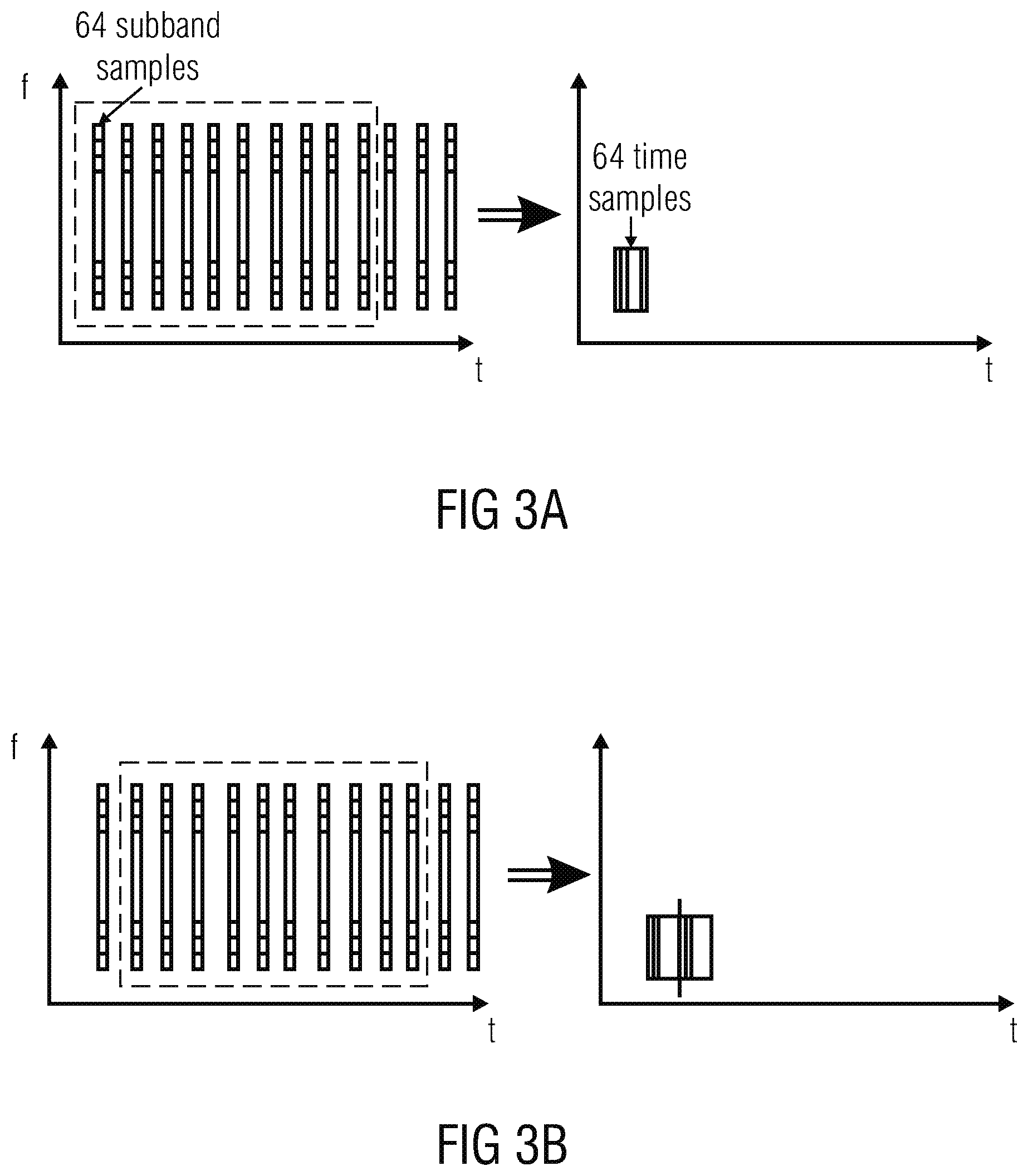 Patent US11810584 Figure 3 – Resampling output signals of QMF based audio codecs