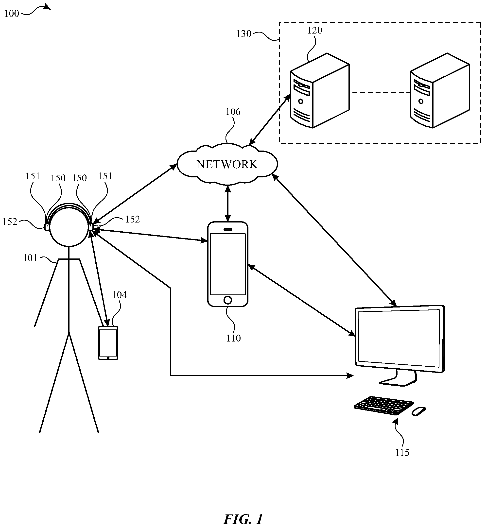 Patent US11810588 Figure 1 – Audio source separation for audio devices