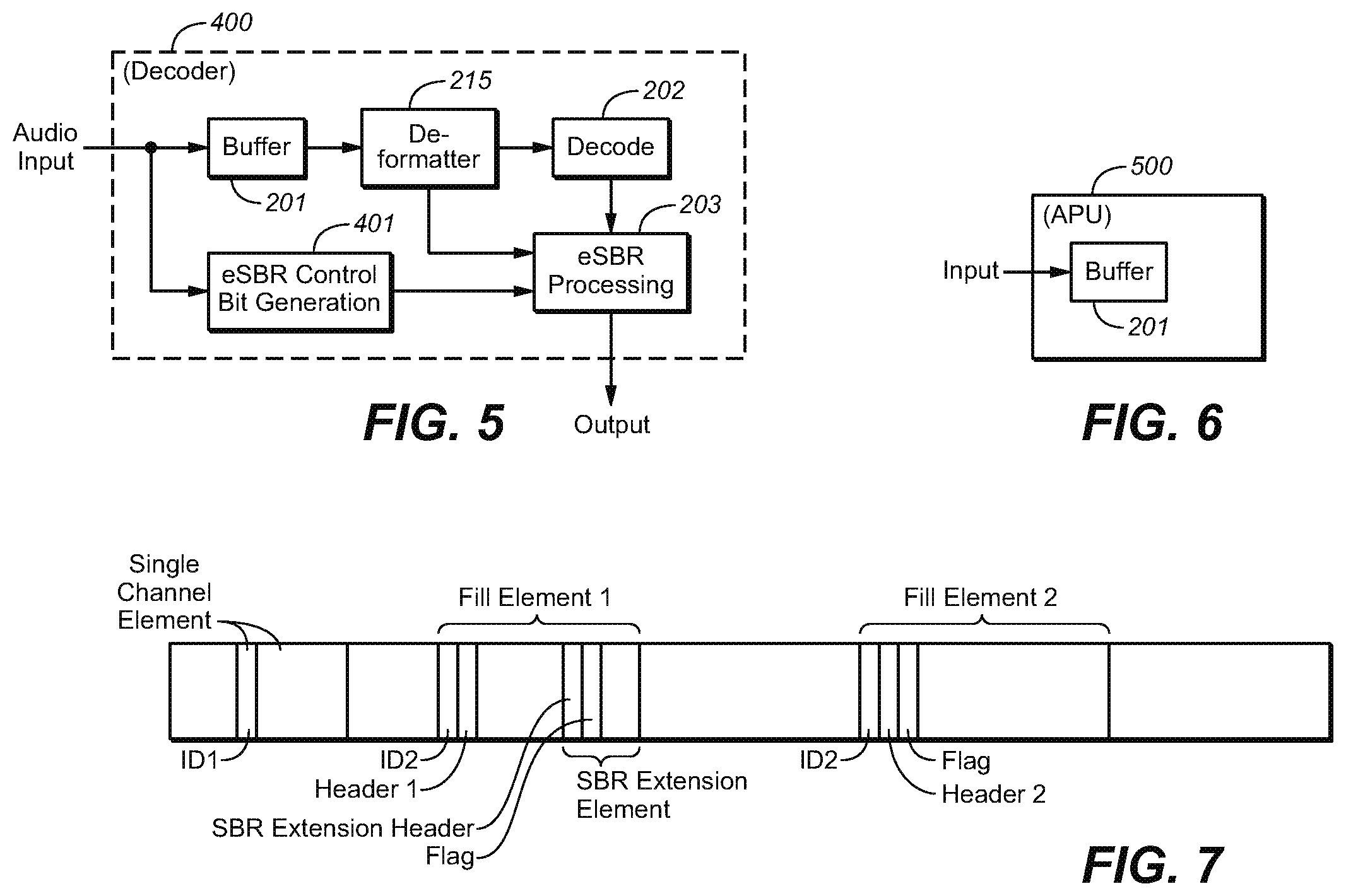 Patent US11810590 Figure 2 – Integration of high frequency audio reconstruction techniques