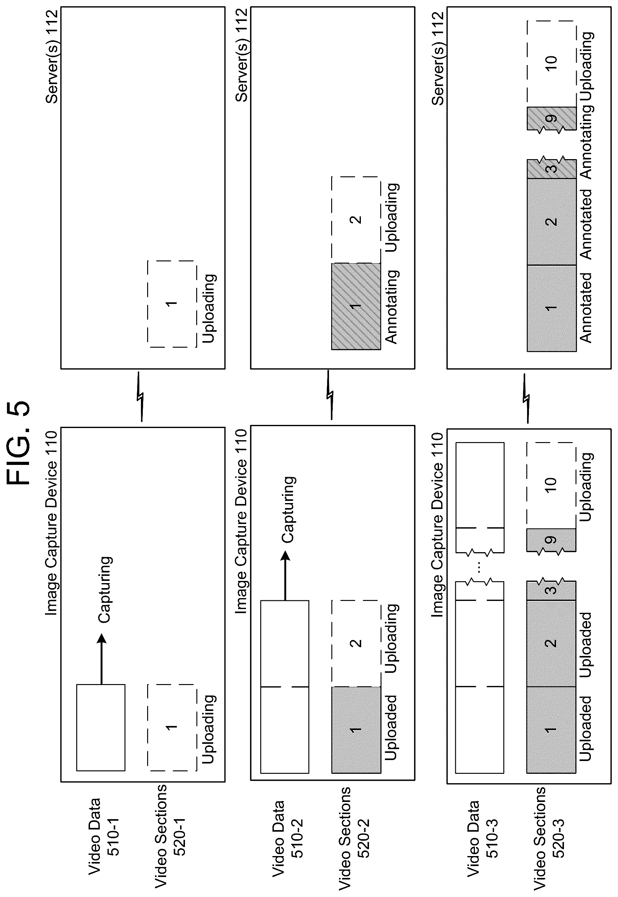 Patent US11810597 Figure 8 – Video ingestion and clip creation
