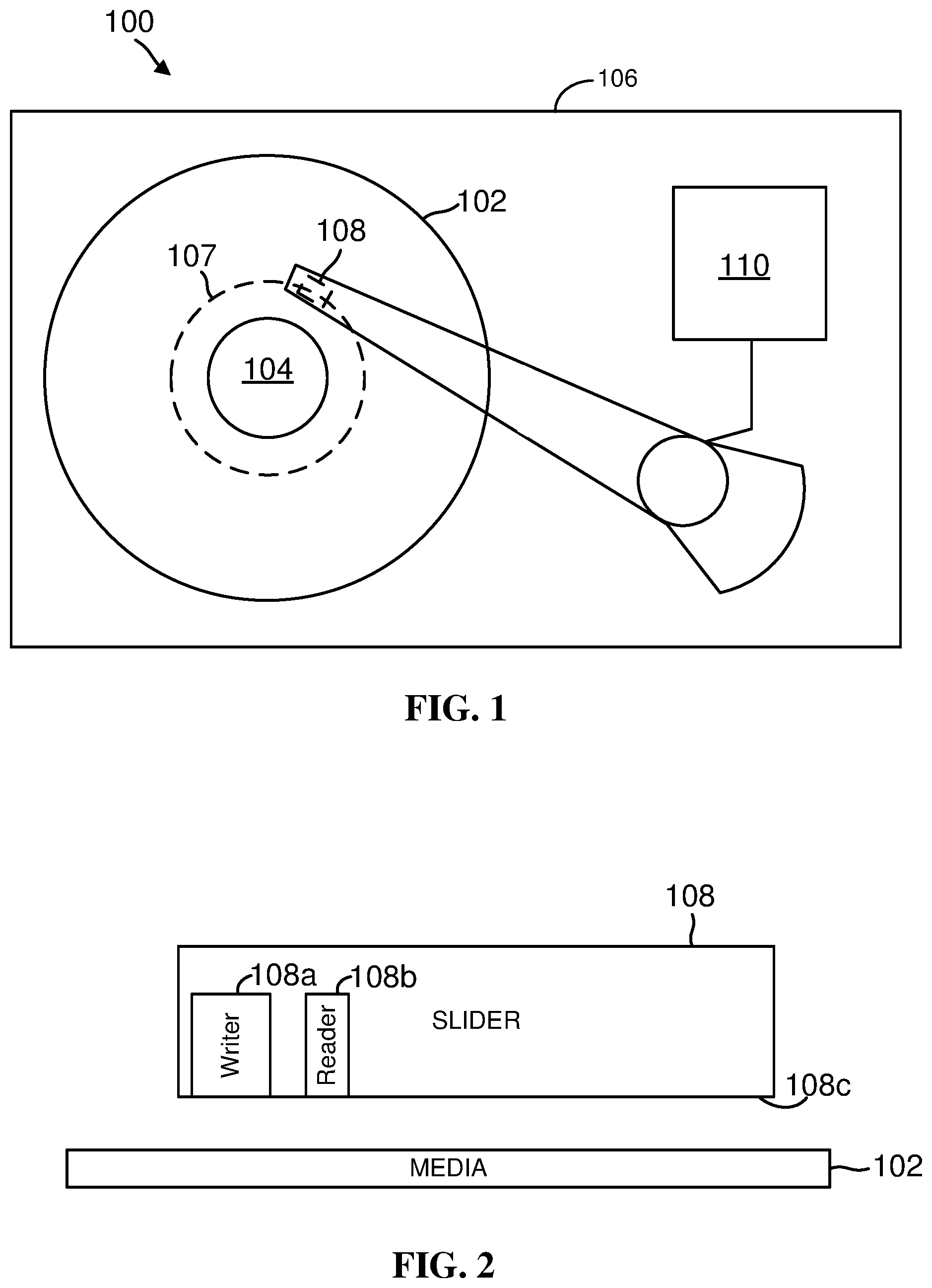 Patent US11810605 Figure 1 – Magnetic recording media with tungsten pre-seed layer