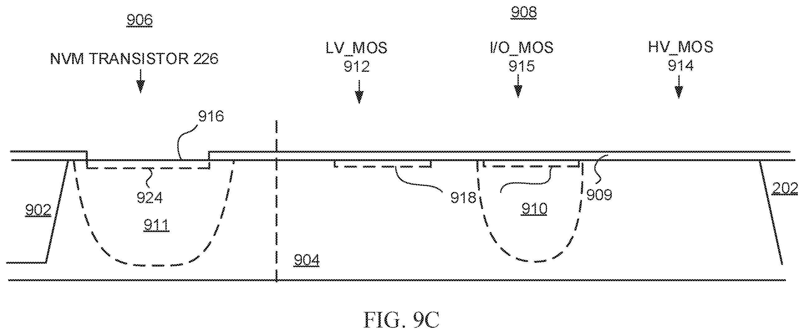 Patent US11810616 Figure 11 – Silicon-oxide-nitride-oxide-silicon multi-level non-volatile memory device and methods of fabrication thereof
