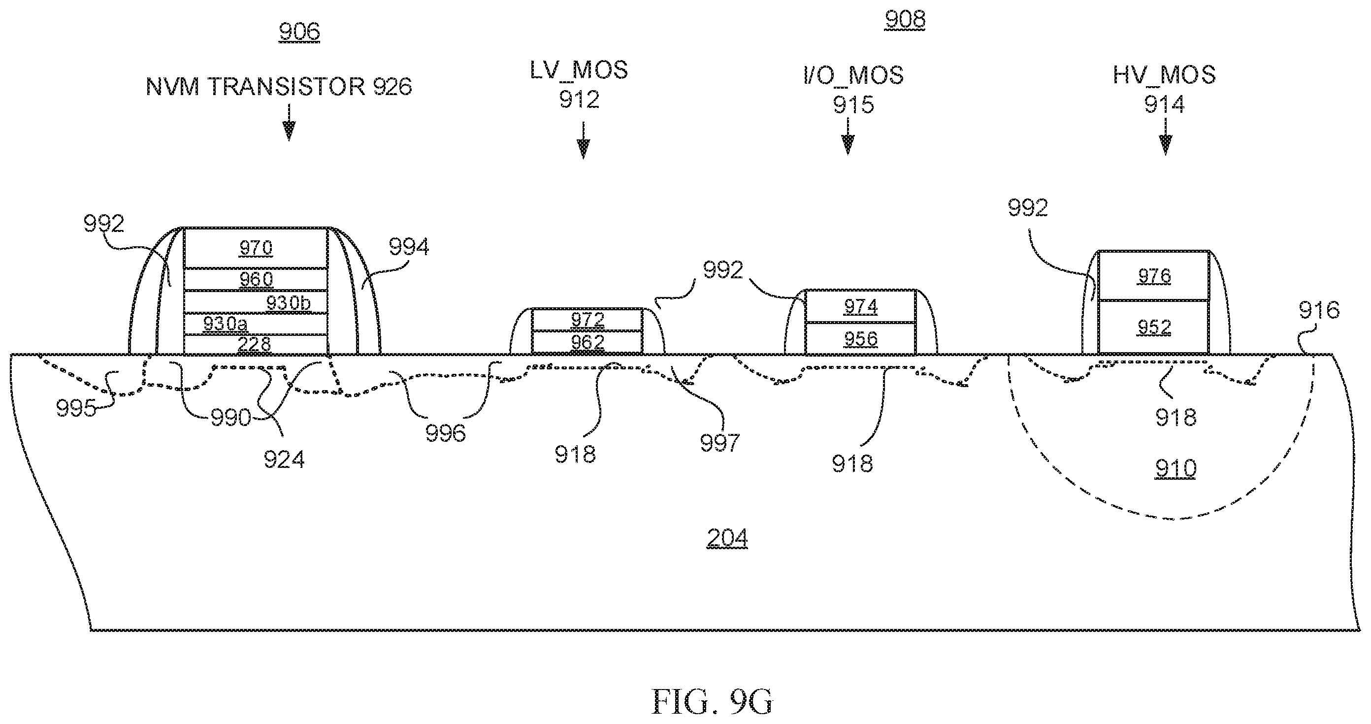 Patent US11810616 Figure 15 – Silicon-oxide-nitride-oxide-silicon multi-level non-volatile memory device and methods of fabrication thereof